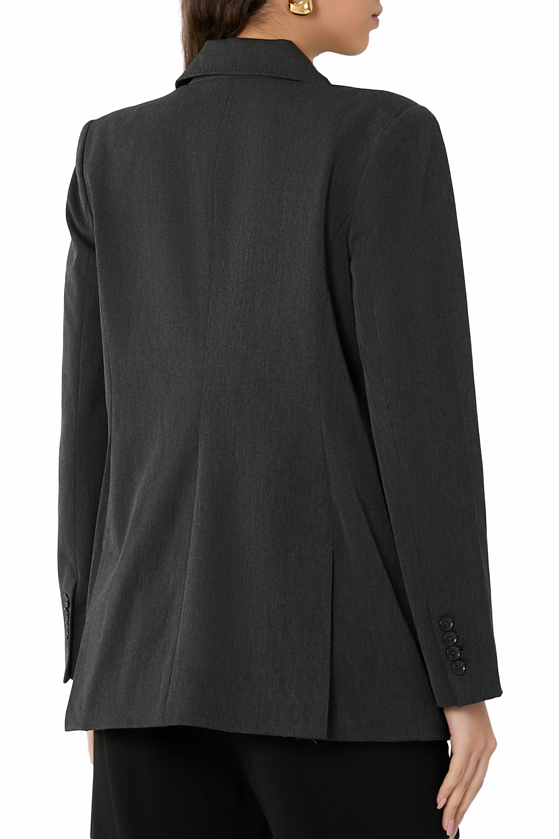 Essential Suiting Oversized Double-Breasted Blazer