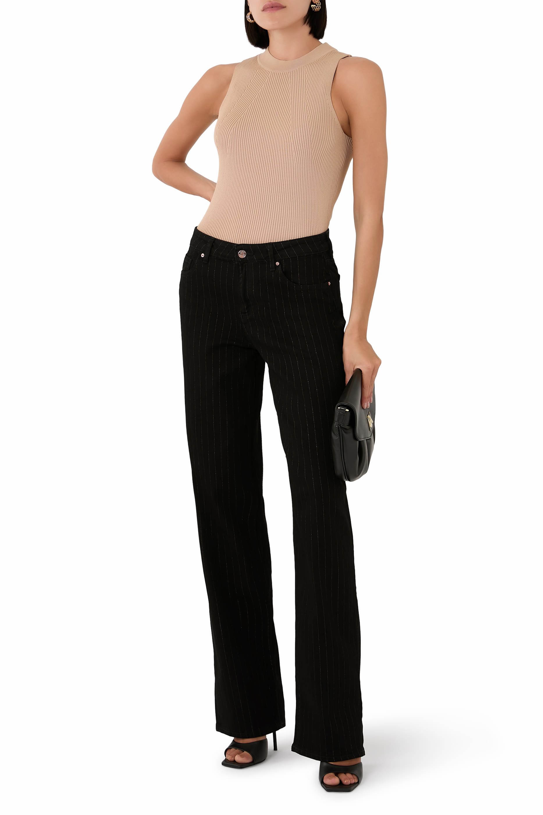 Salin de Giraud Sleeveless Knitted Top