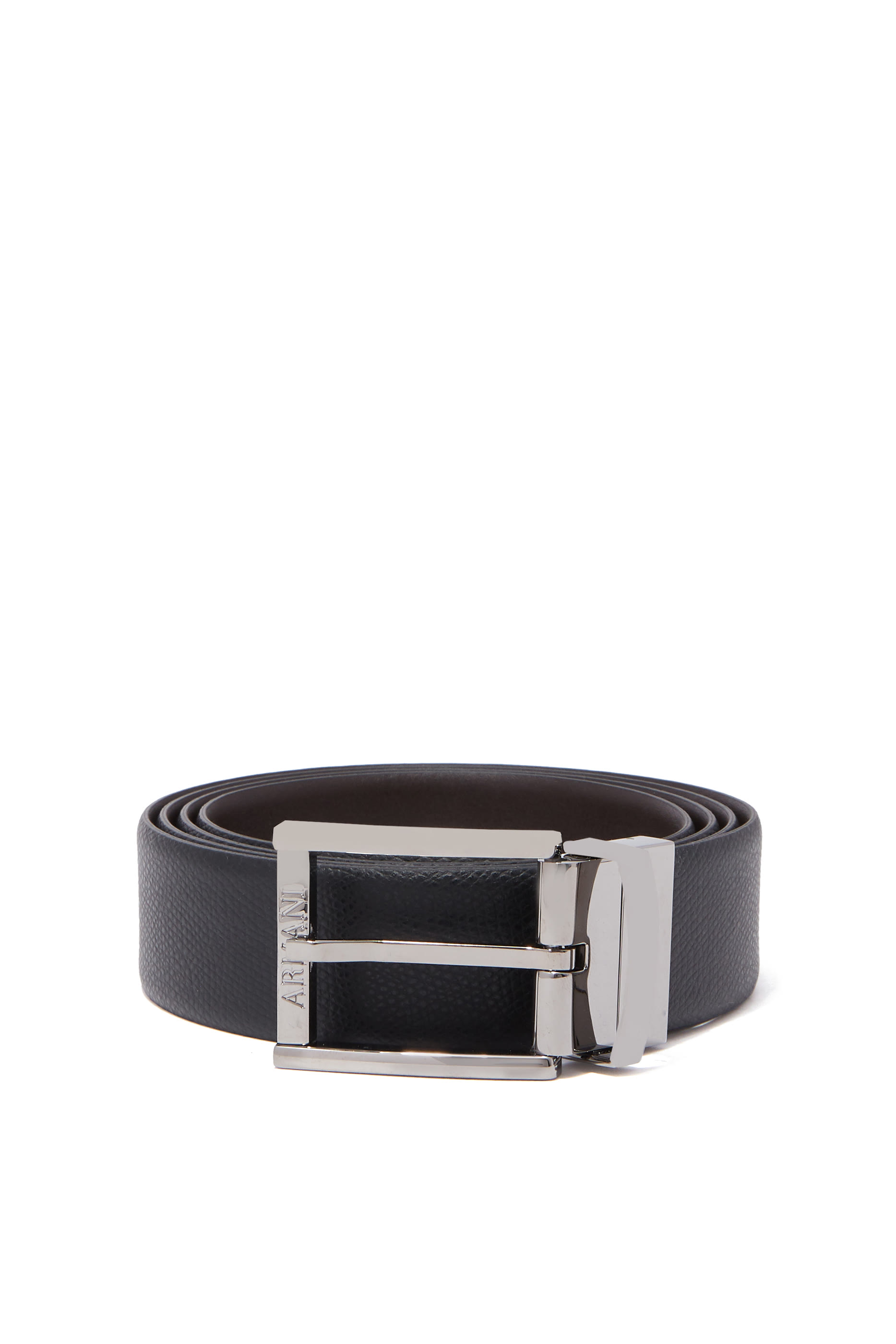 Reversible Leather Buckle Belt