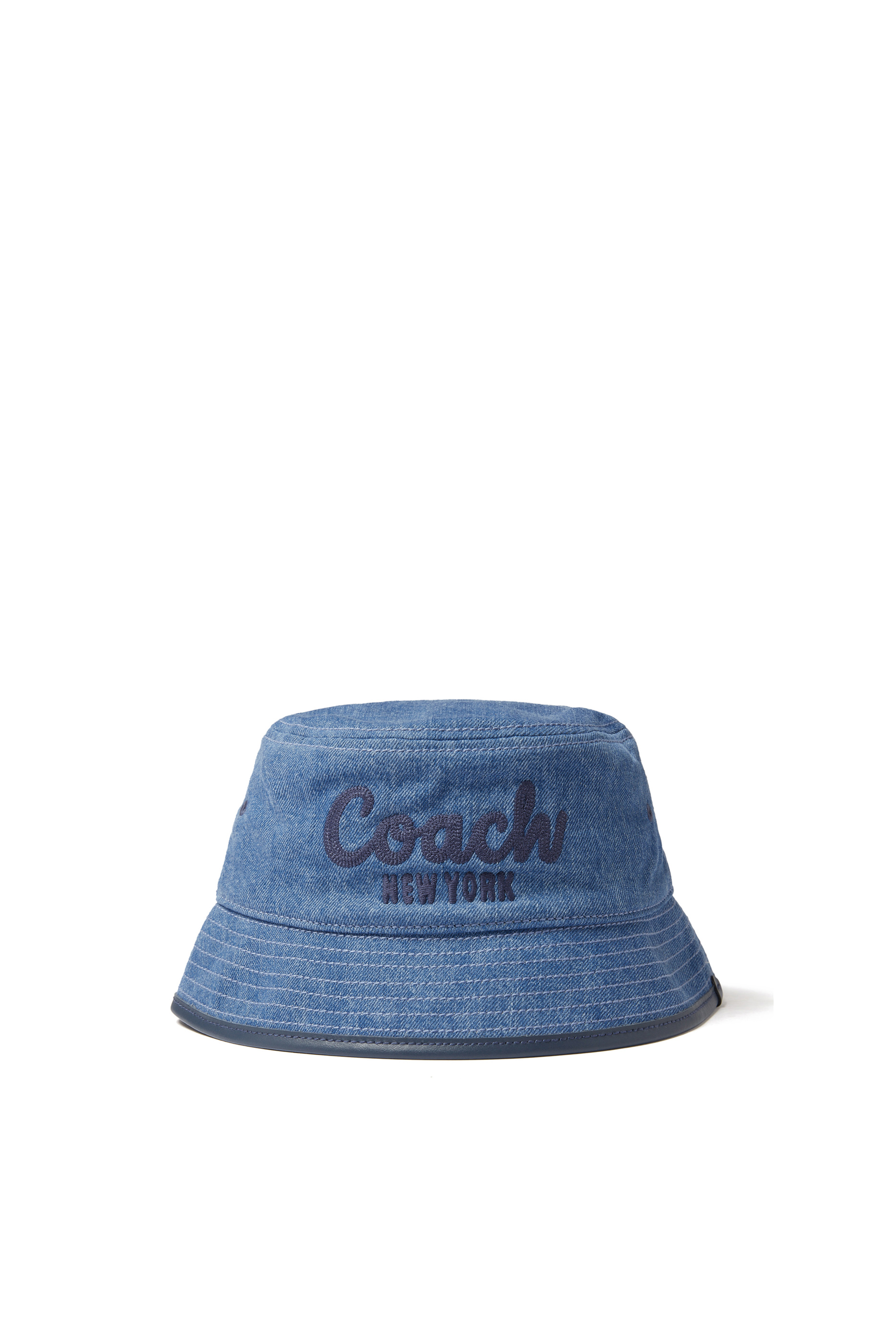 1941 Embroidered Denim Bucket Hat