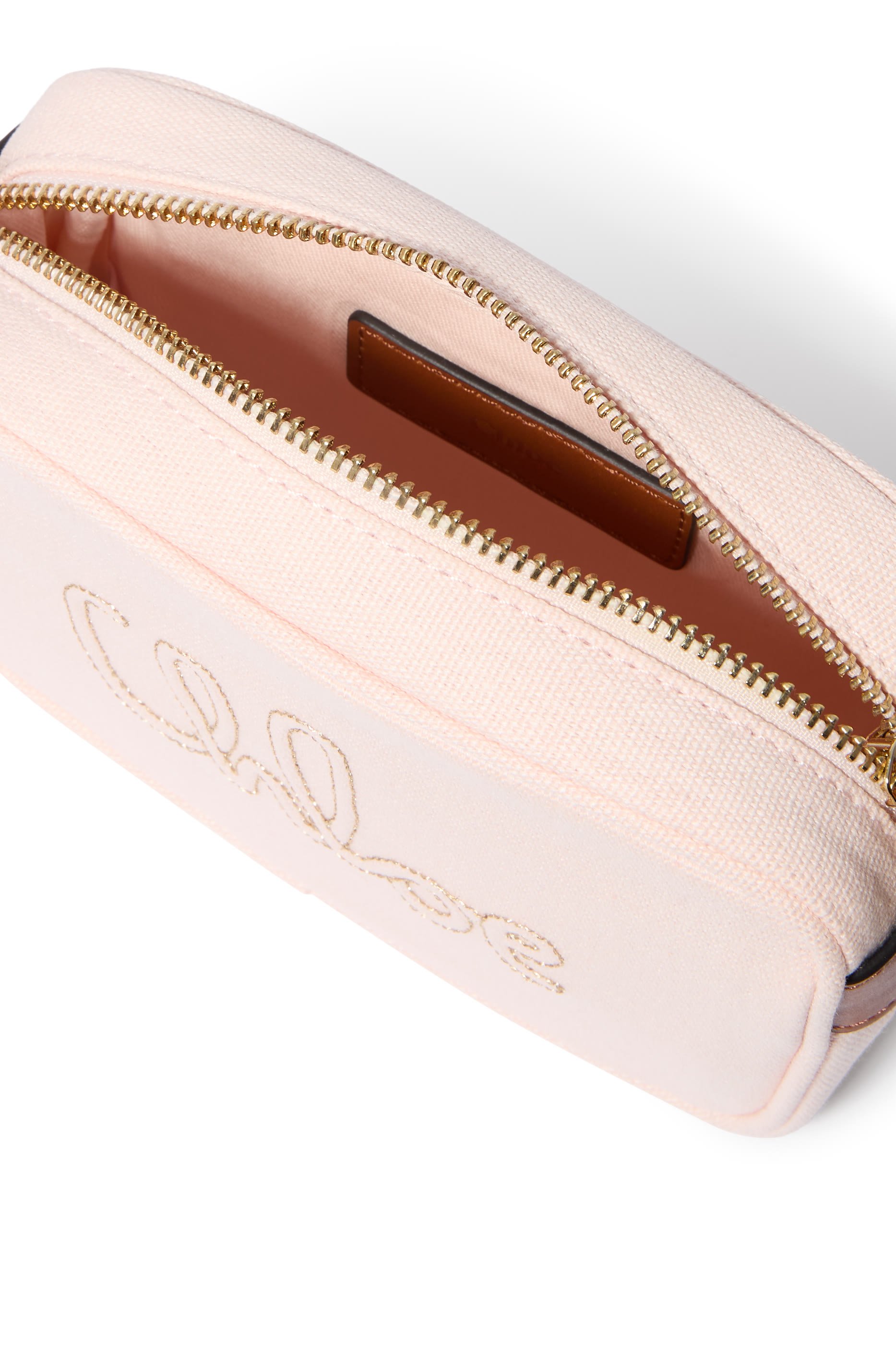 Kids Logo-Embroidered Shoulder Bag