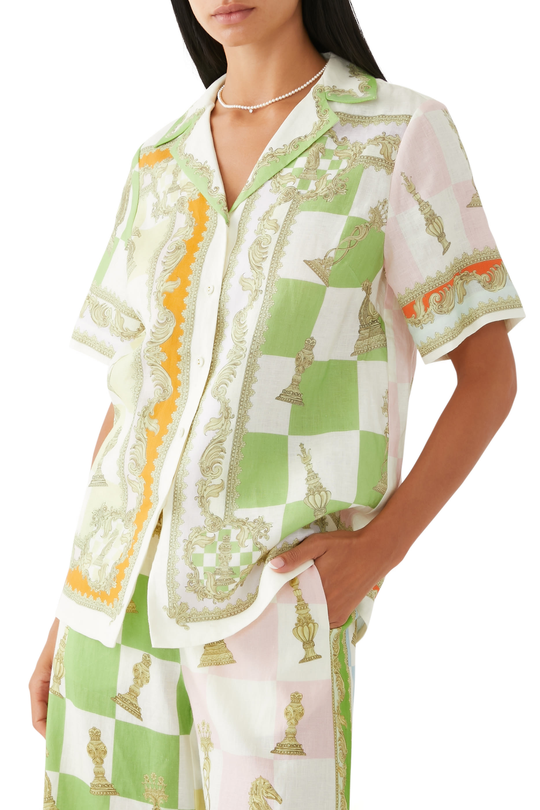 Checkmate Linen Shirt