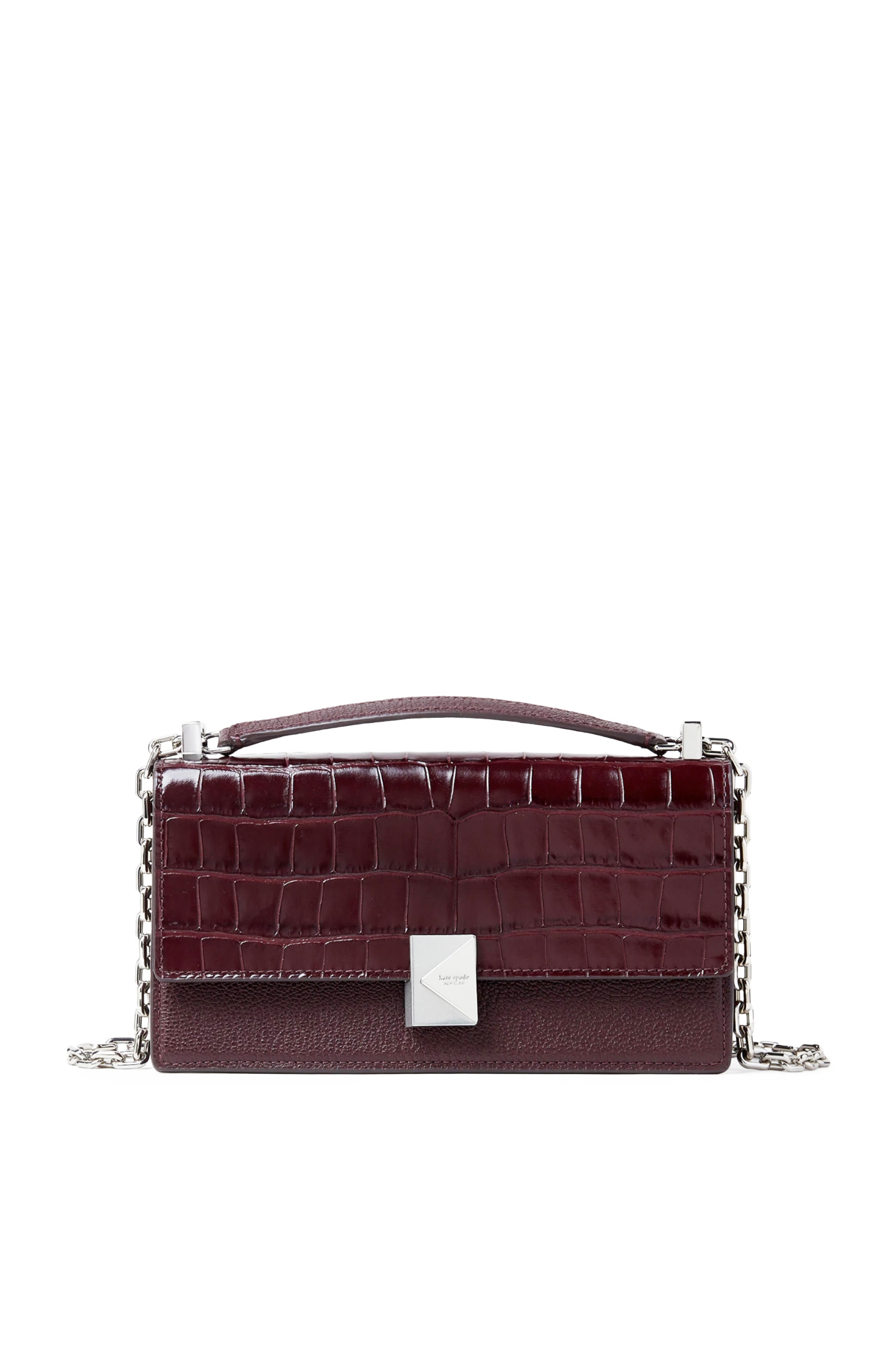 Deco Croc Embossed Mini Crossbody Bag 