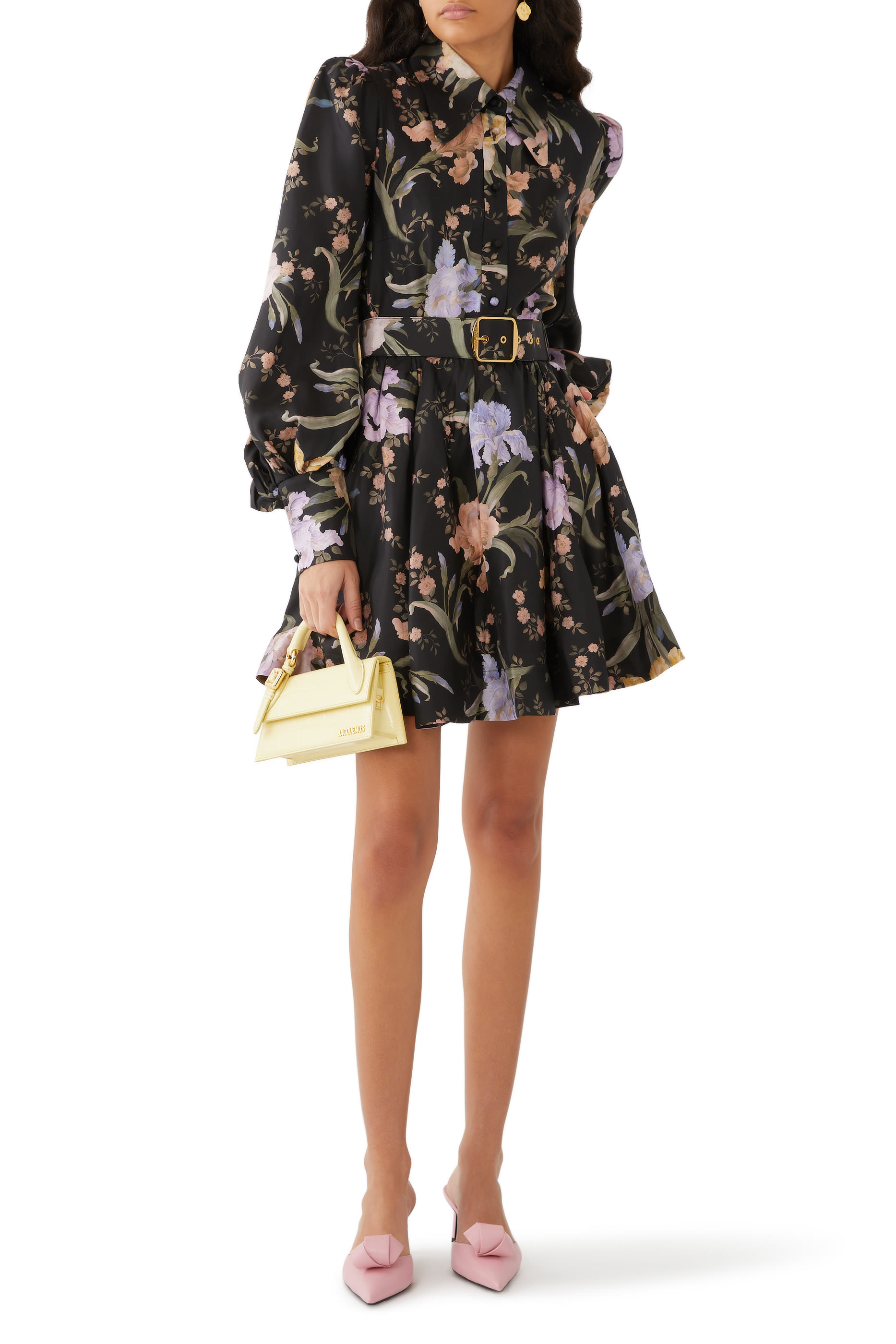 Eden Belted Flip Mini Dress