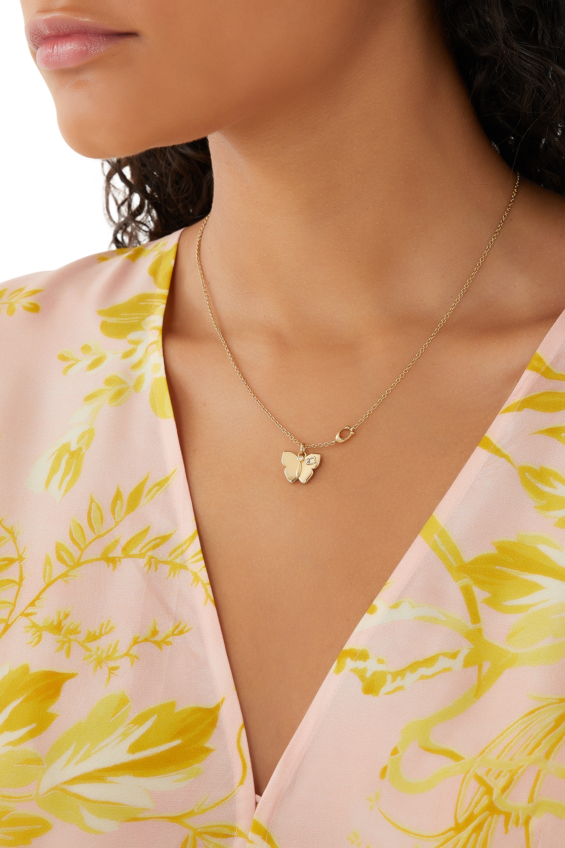 Butterfly Pendant Necklace