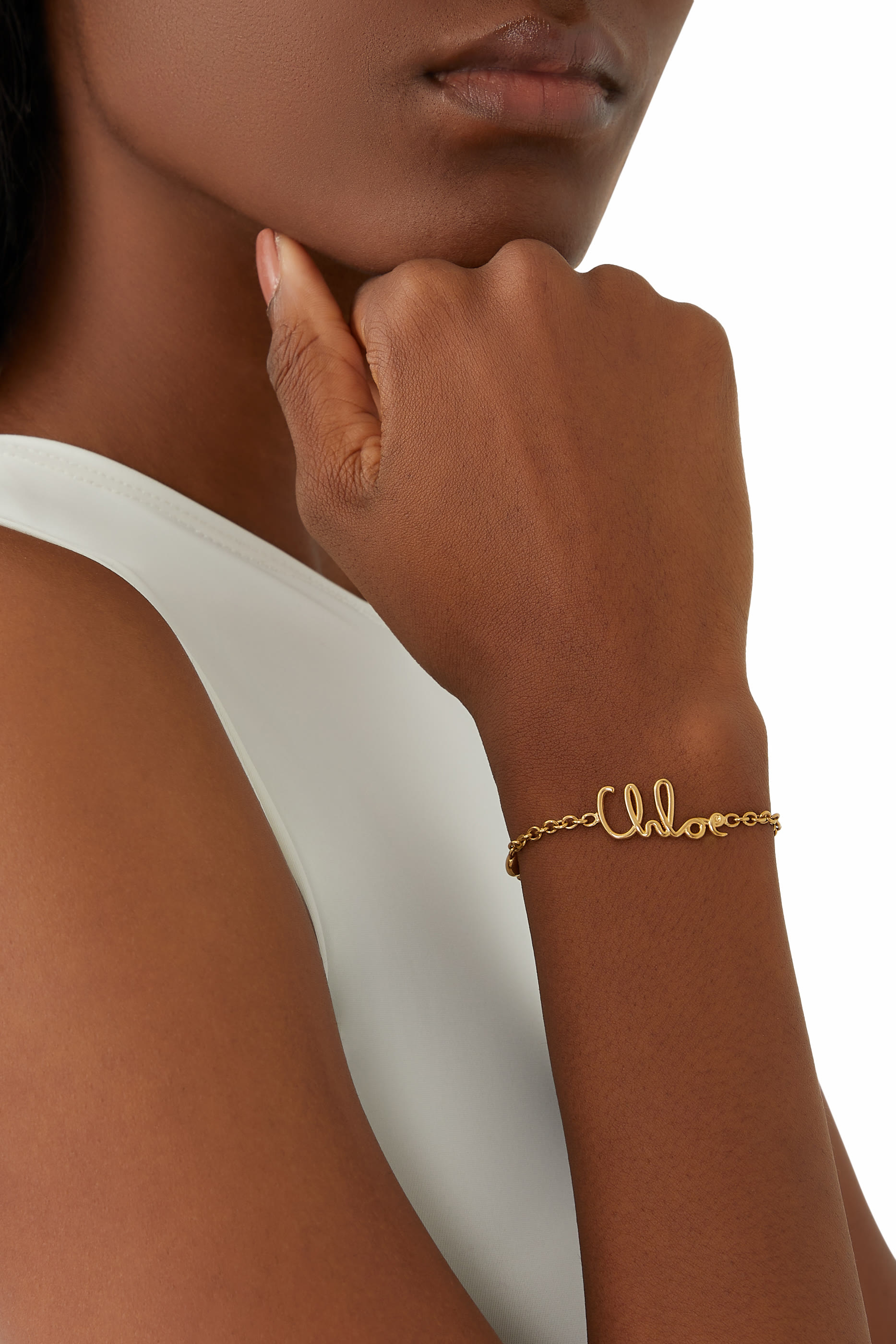 The Chloé Iconic Bracelet, Brass
