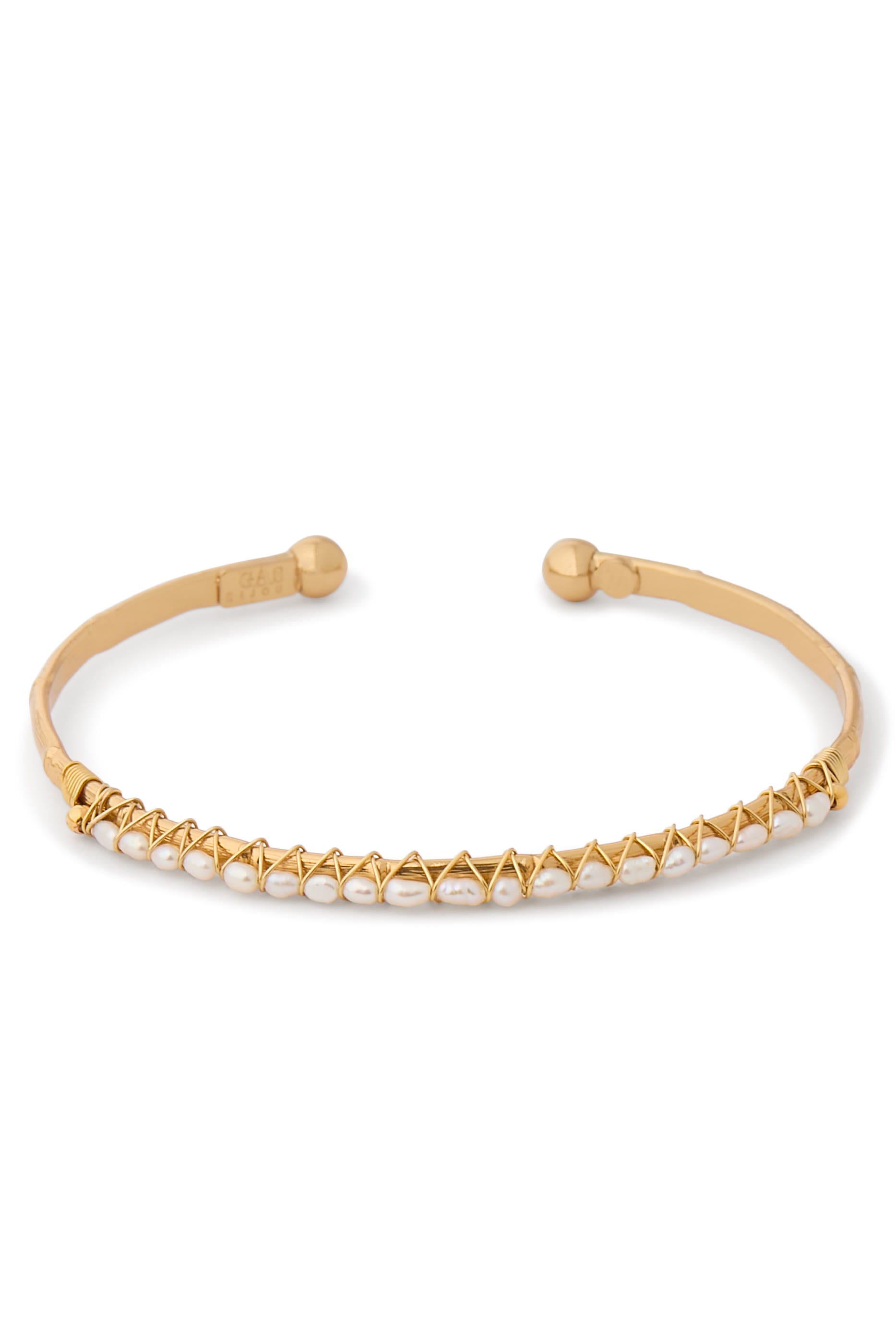 Lyre Small Bangle Bracelet 