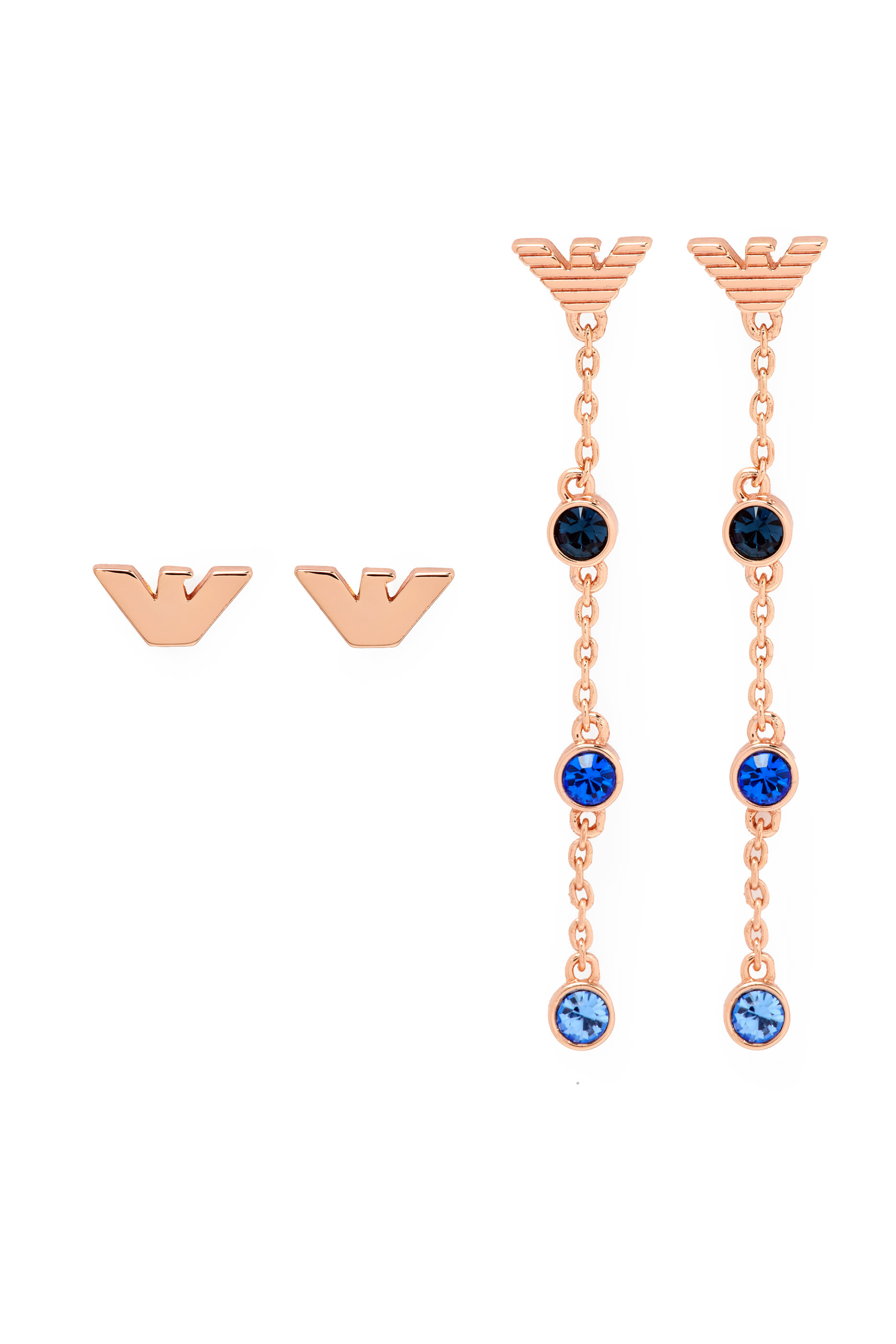 Statement Logo Earrings, Set of 2