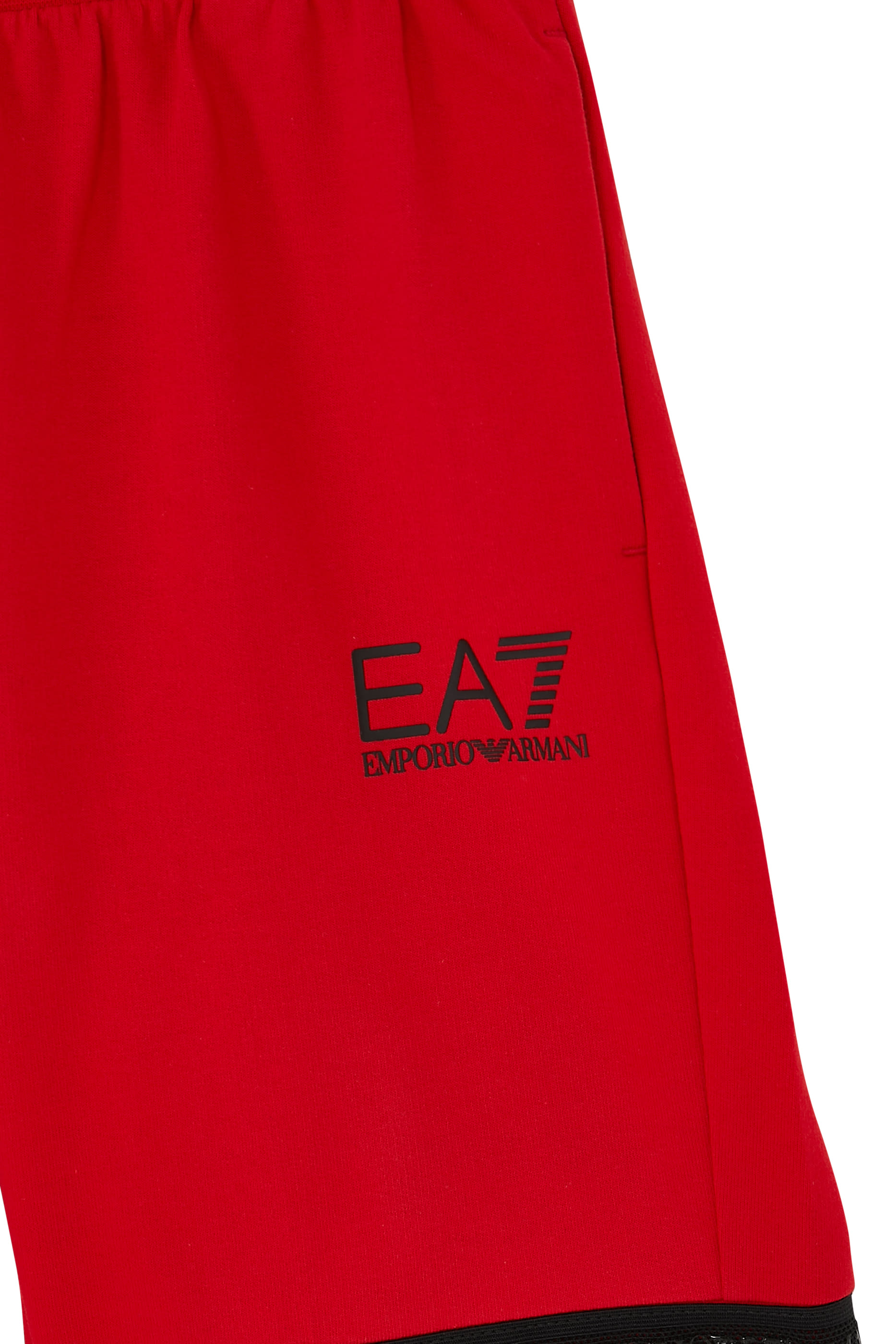 Kids EA7 Logo Bermuda Shorts