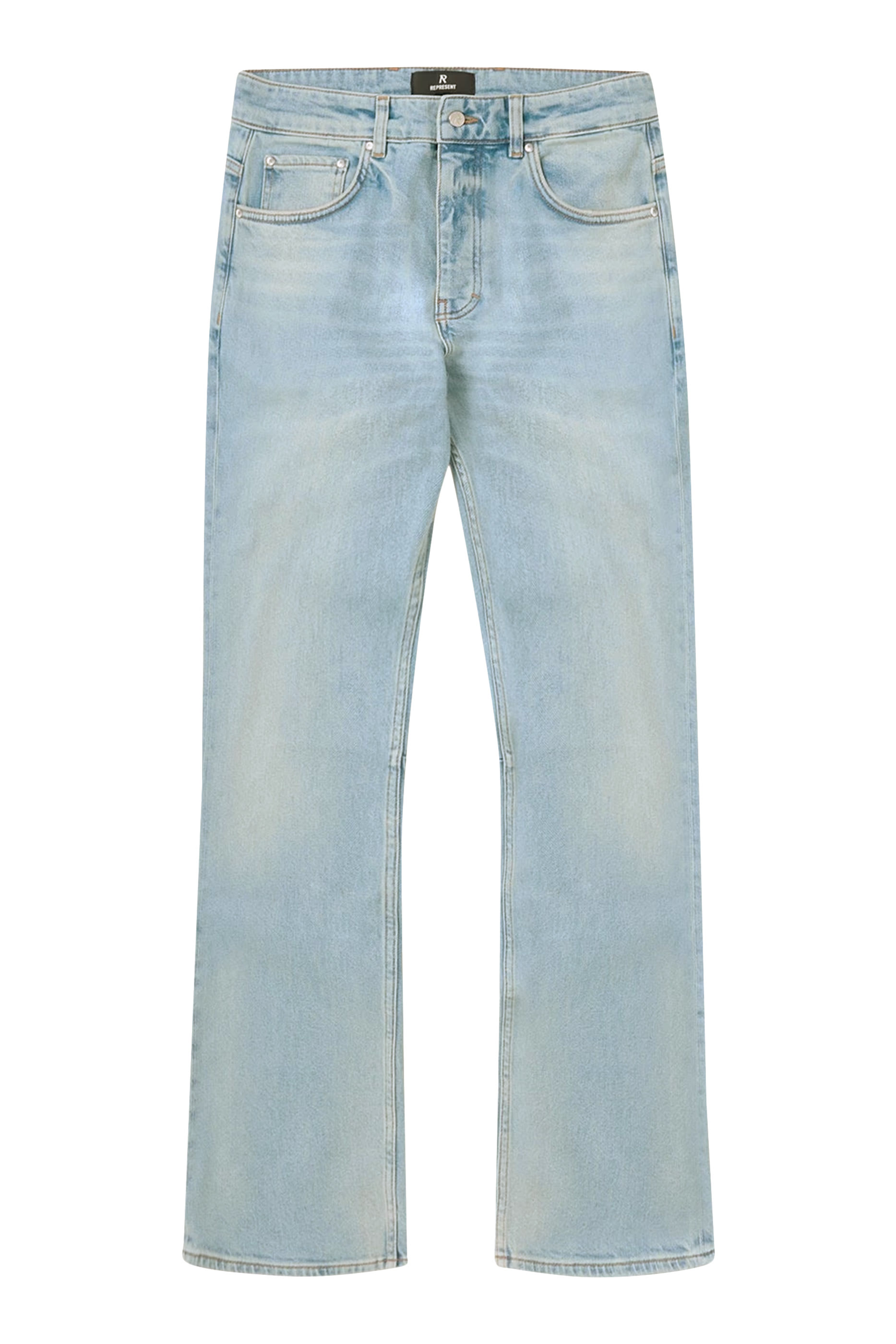 Boot Cut Denim Trousers