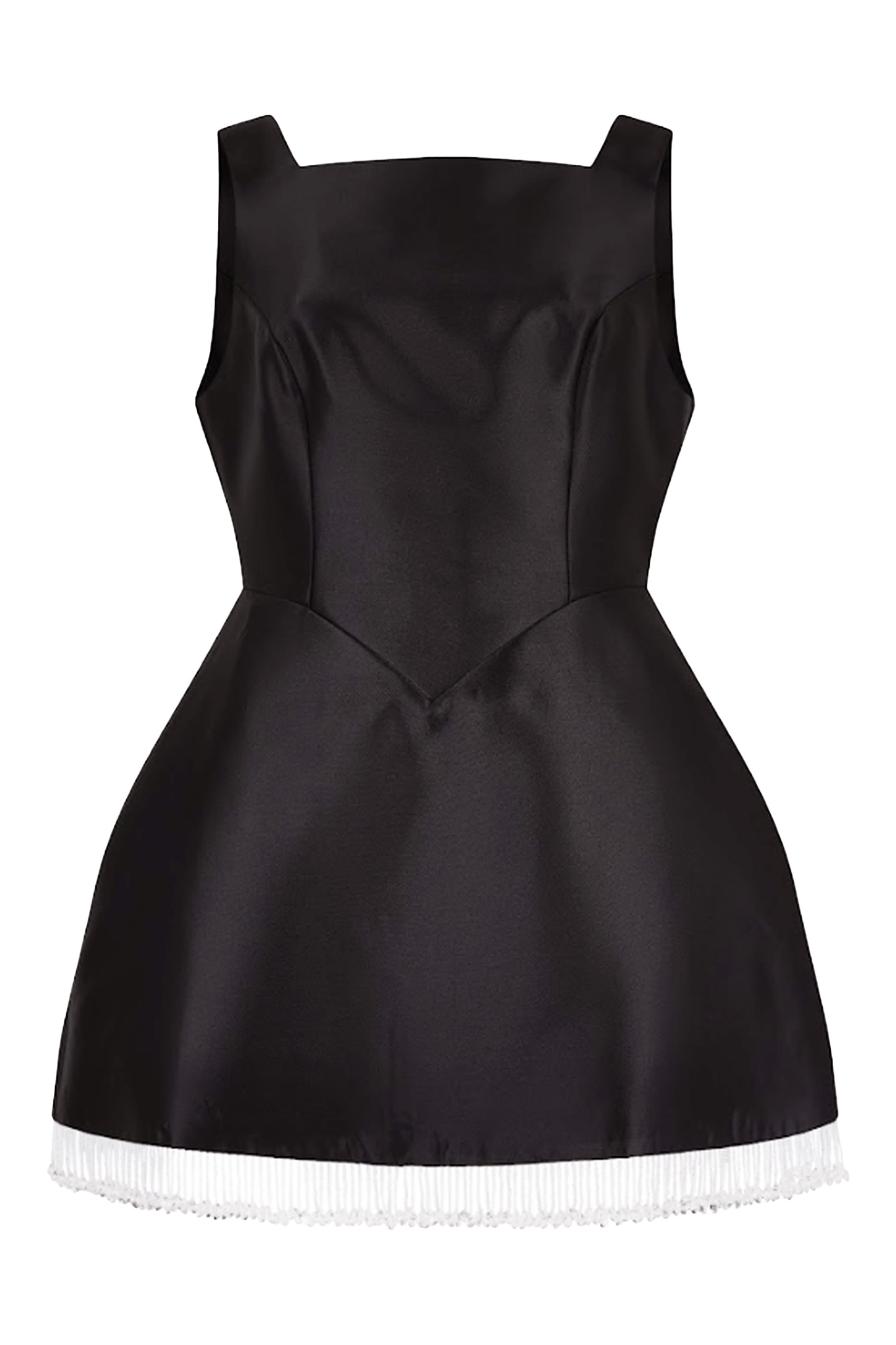 The Ultimate Muse Embellished Trim Mini Dress