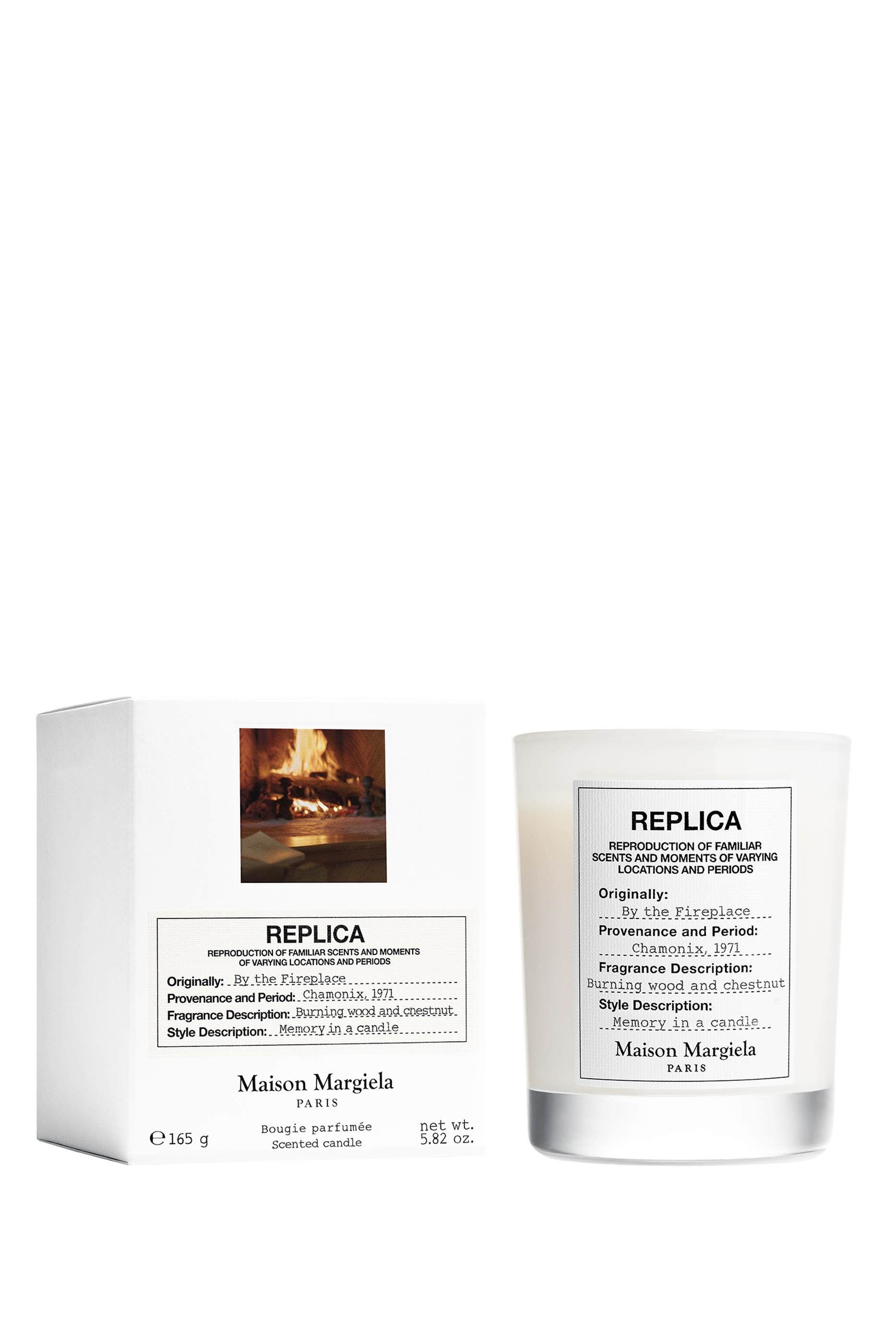 Replica Fireplace Candle