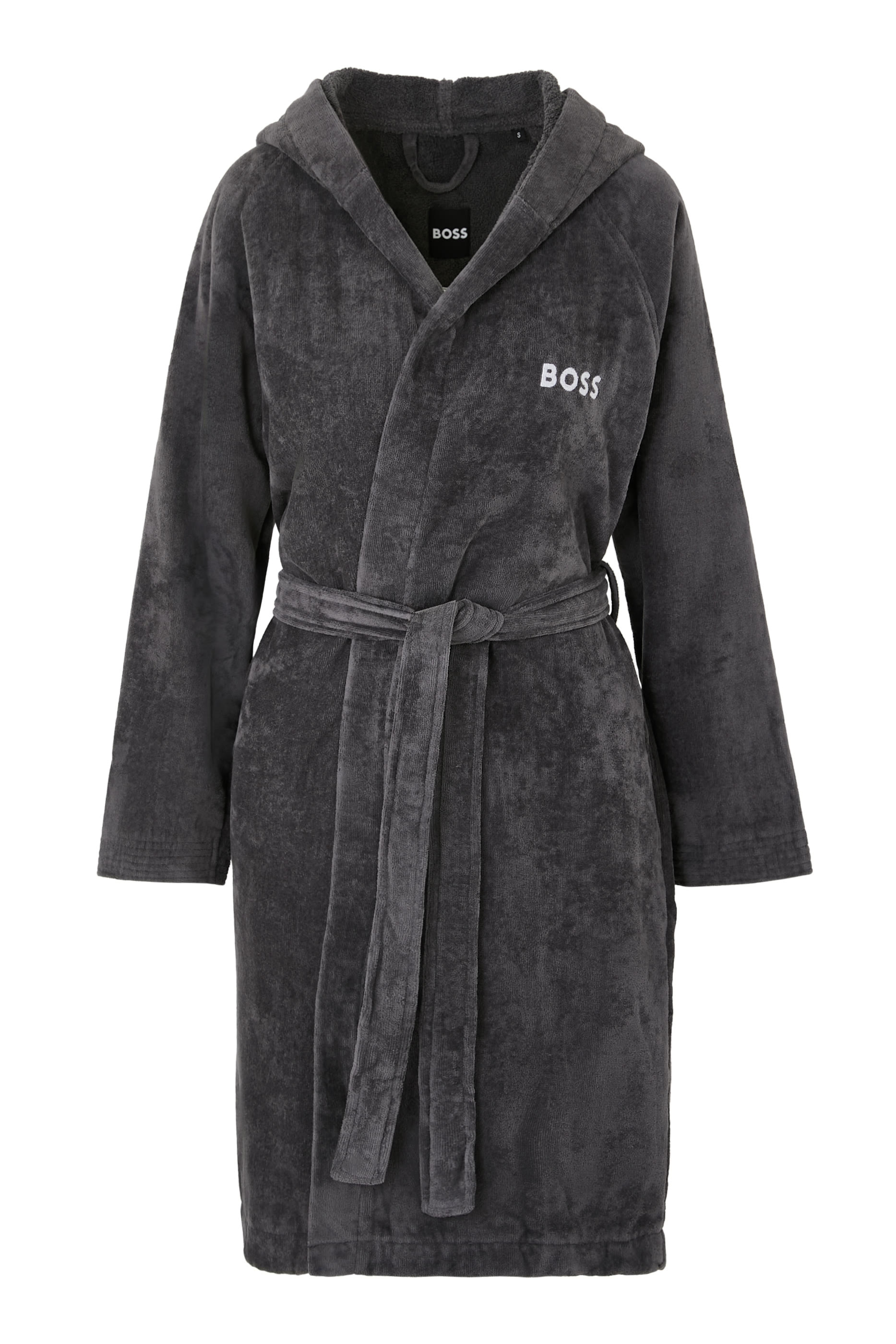 Plain Logo Bathrobe
