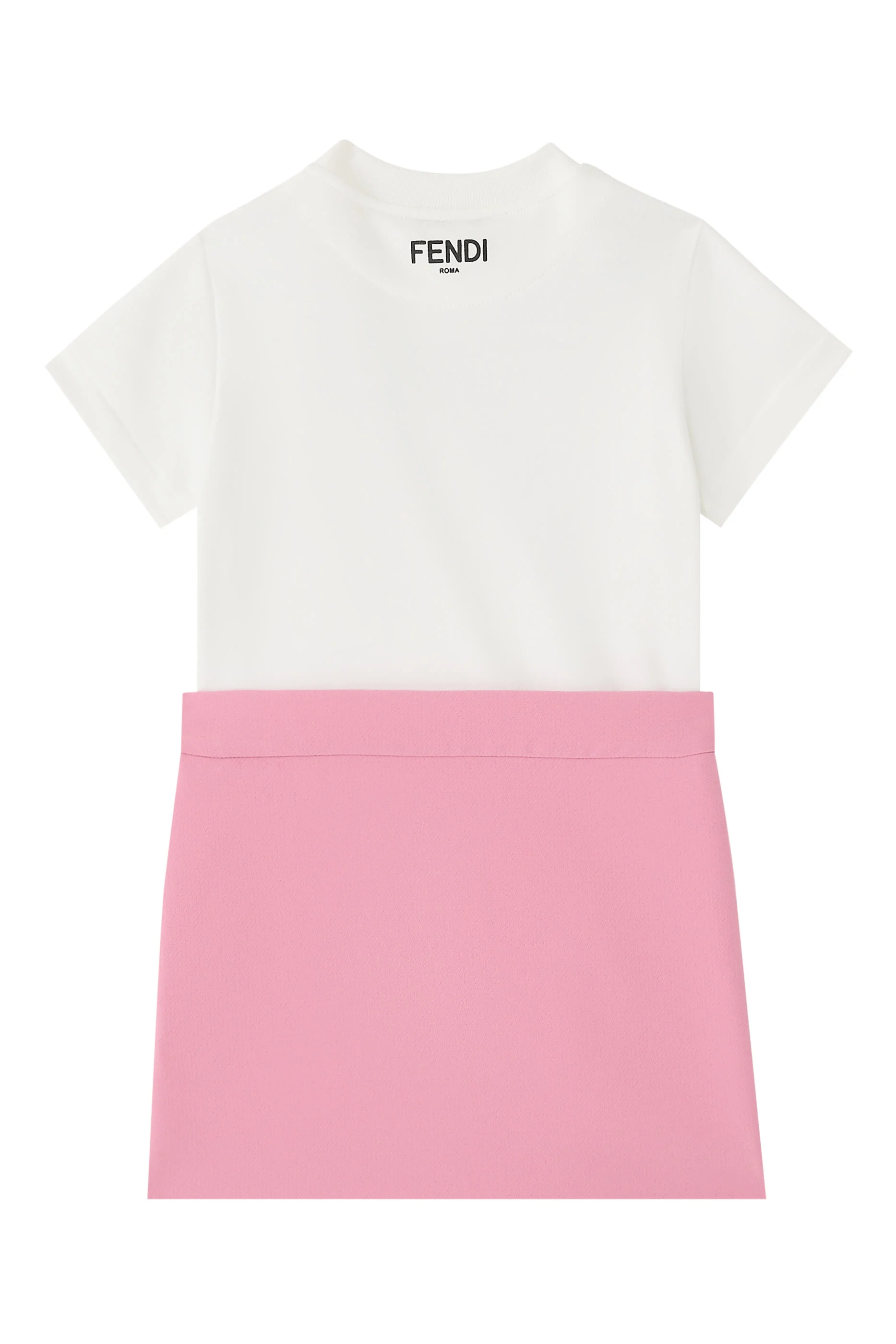 Kids Ribbon-Print Dress