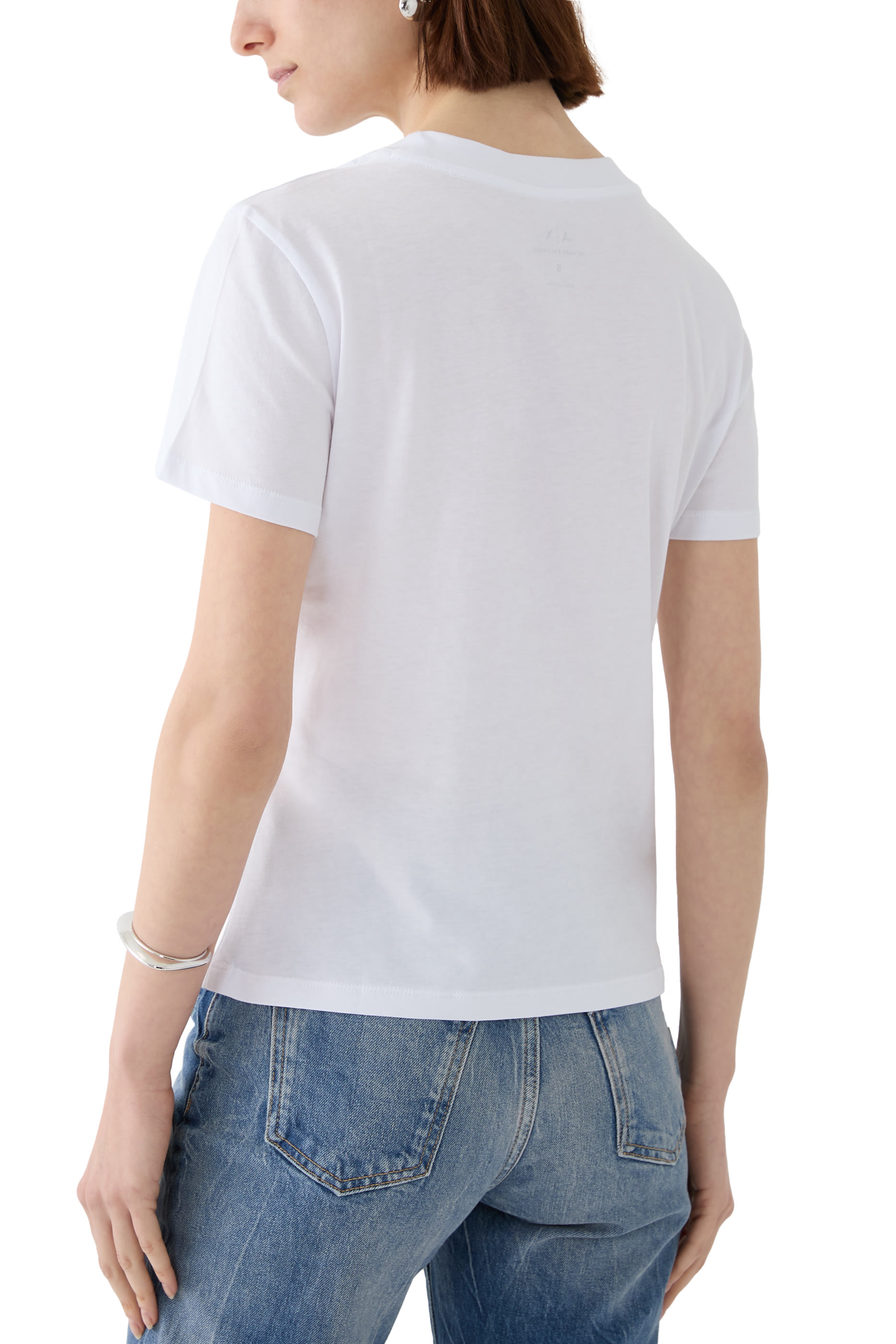 The Grid Heart AX Logo T-Shirt