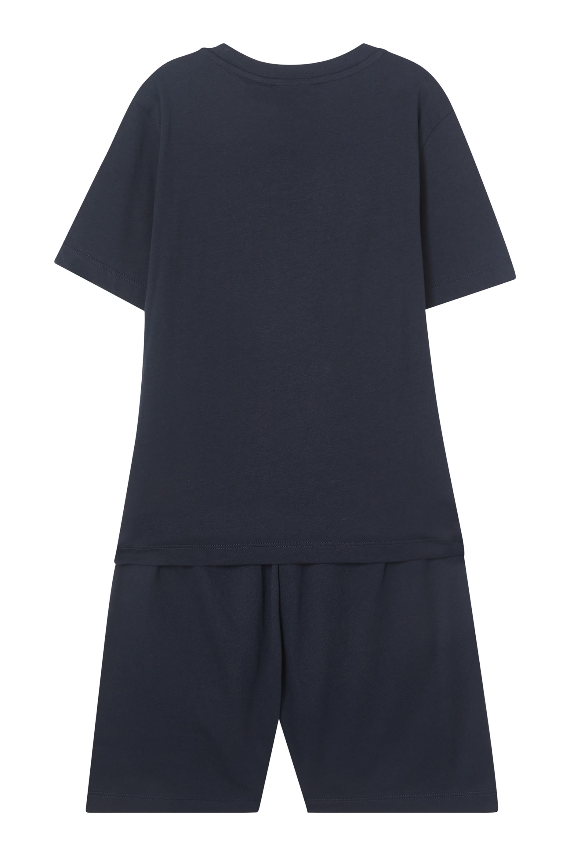 Kids EA7 Logo T-Shirt & Shorts Set