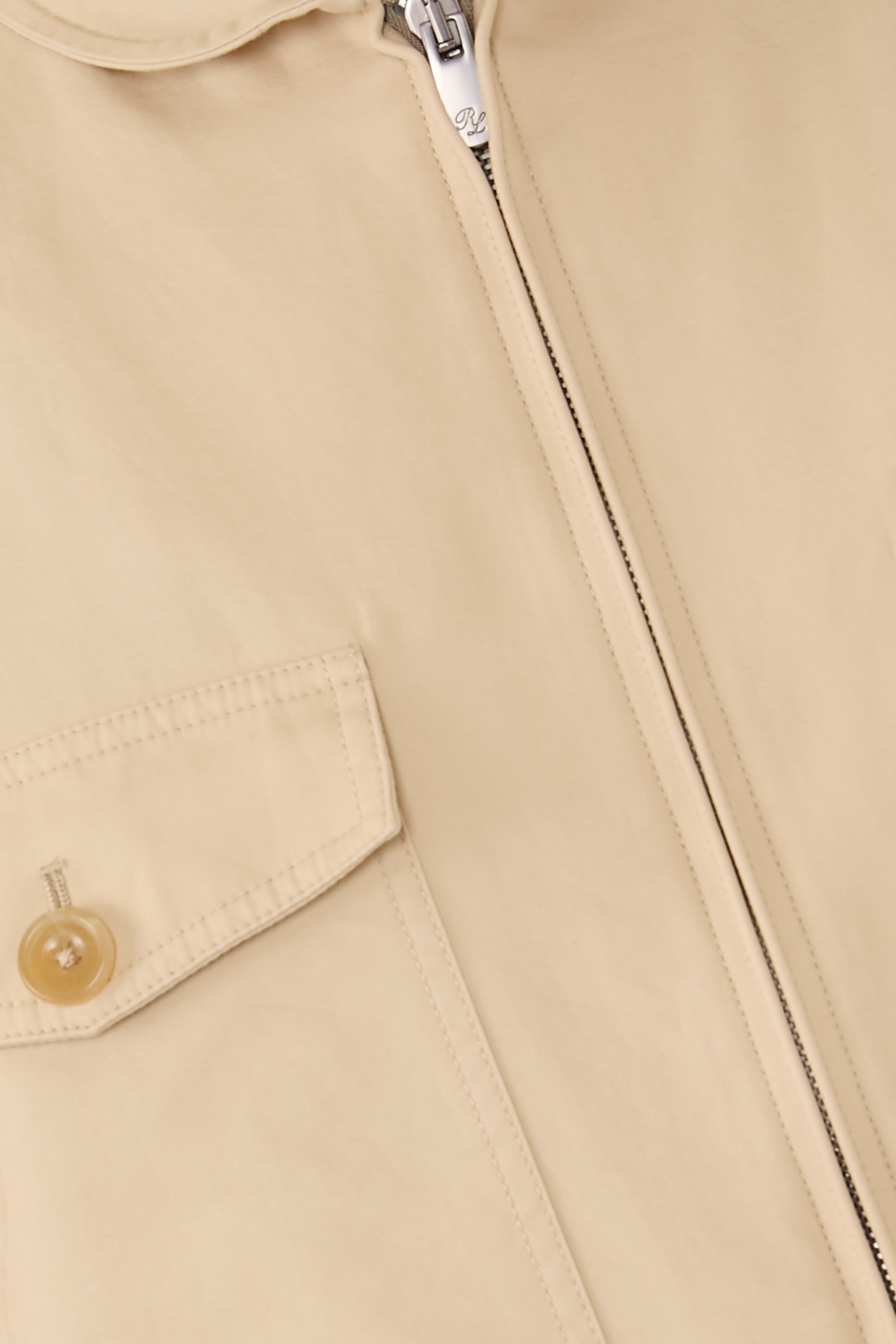 Boulton Buttoned Sateen Jacket