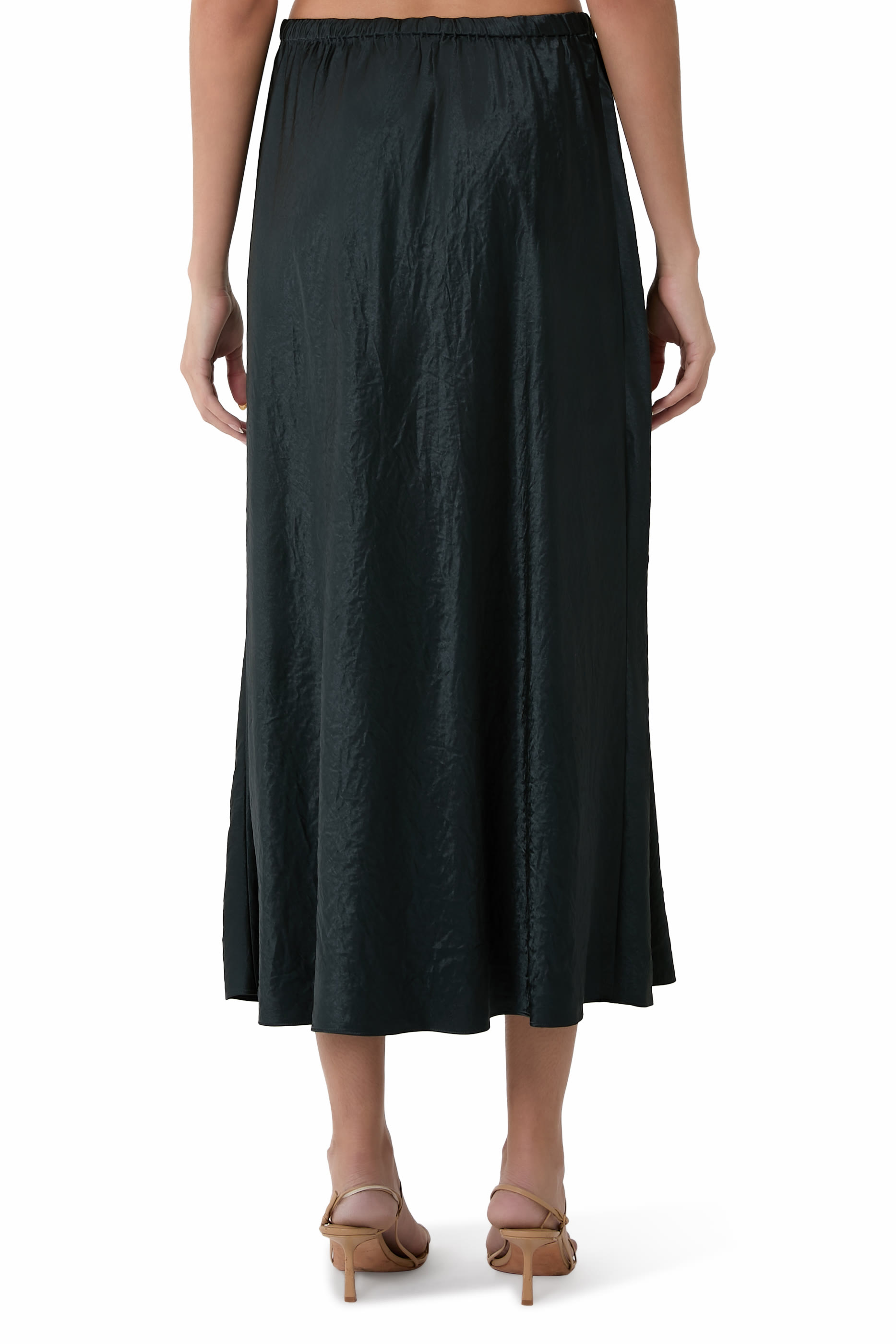 Organic Linen Bias Skirt