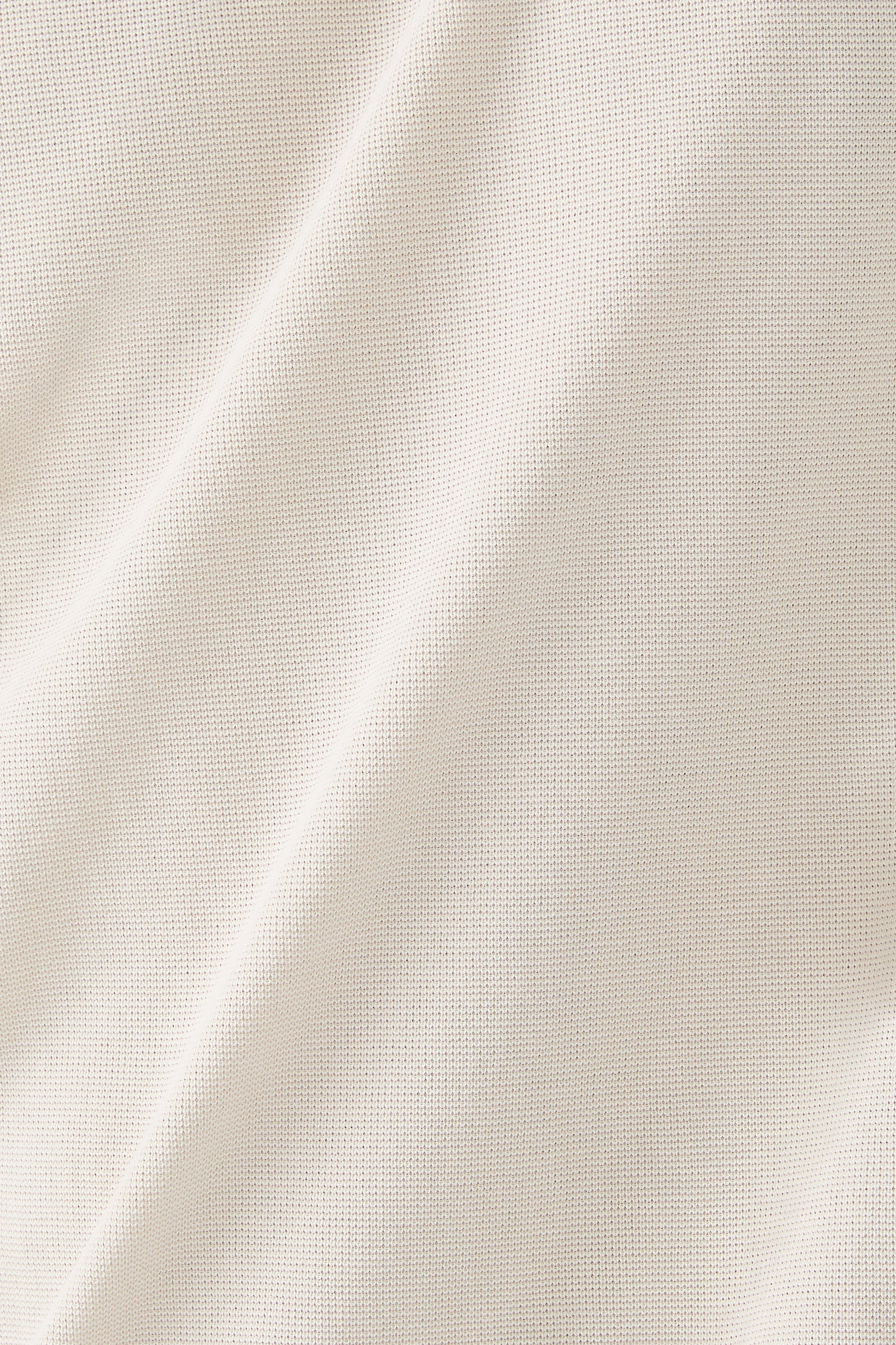 Micro Waffle Double Collar T-Shirt