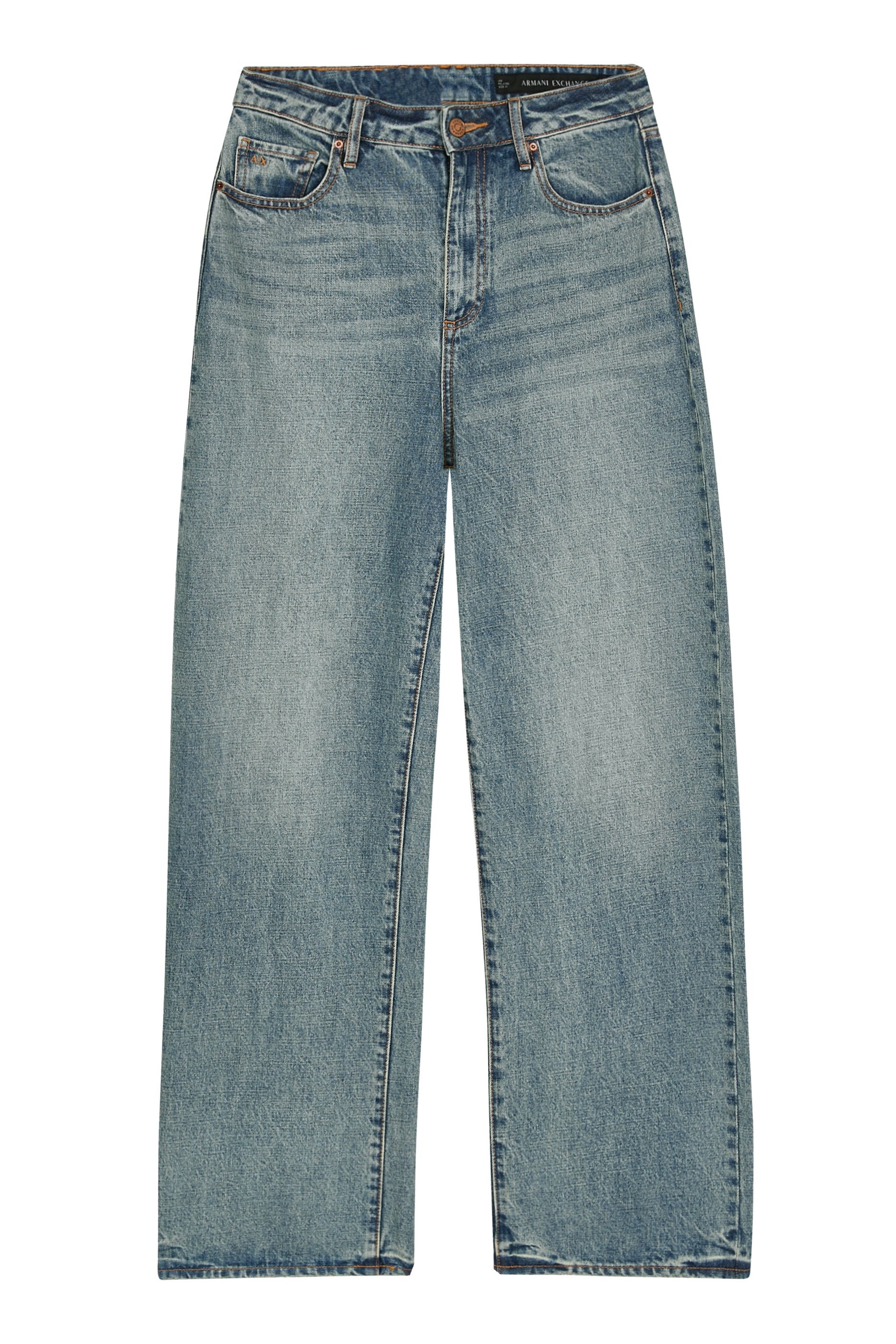 Five-Pocket Relaxed Denim Pants