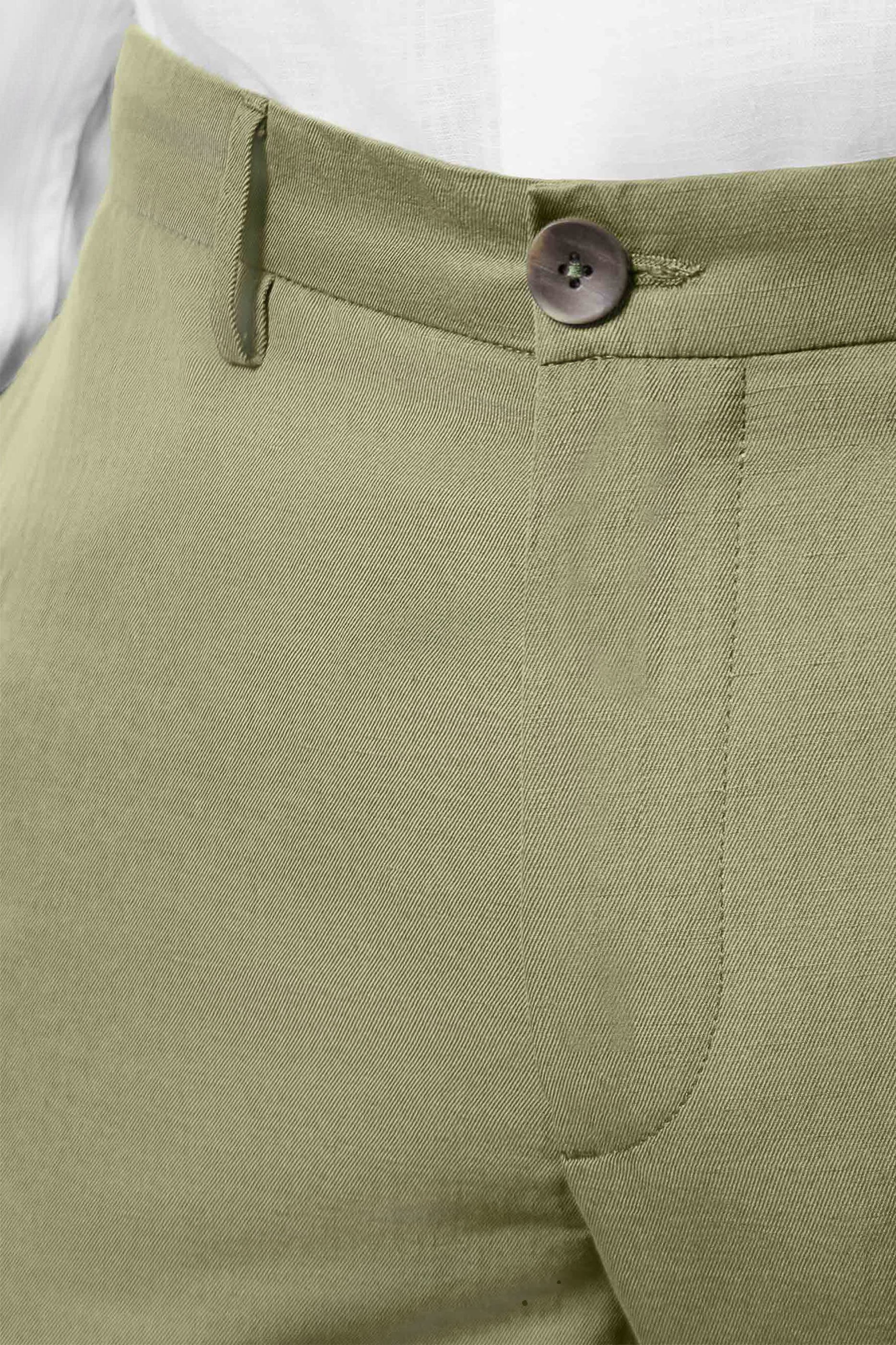  Linen-Cotton Trousers