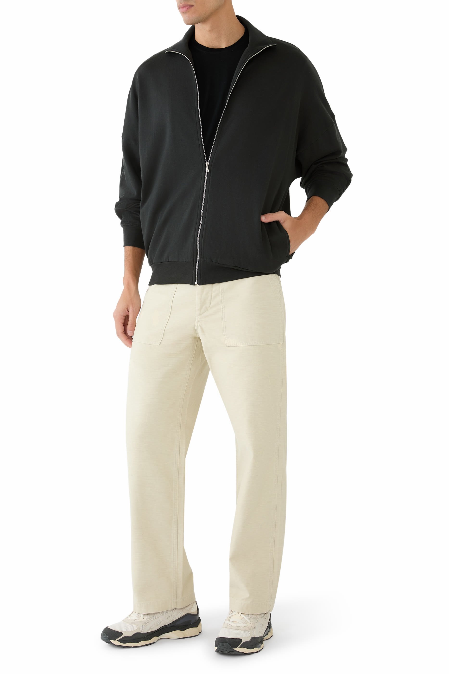 Super High Gauge Sweat Zip Blouson