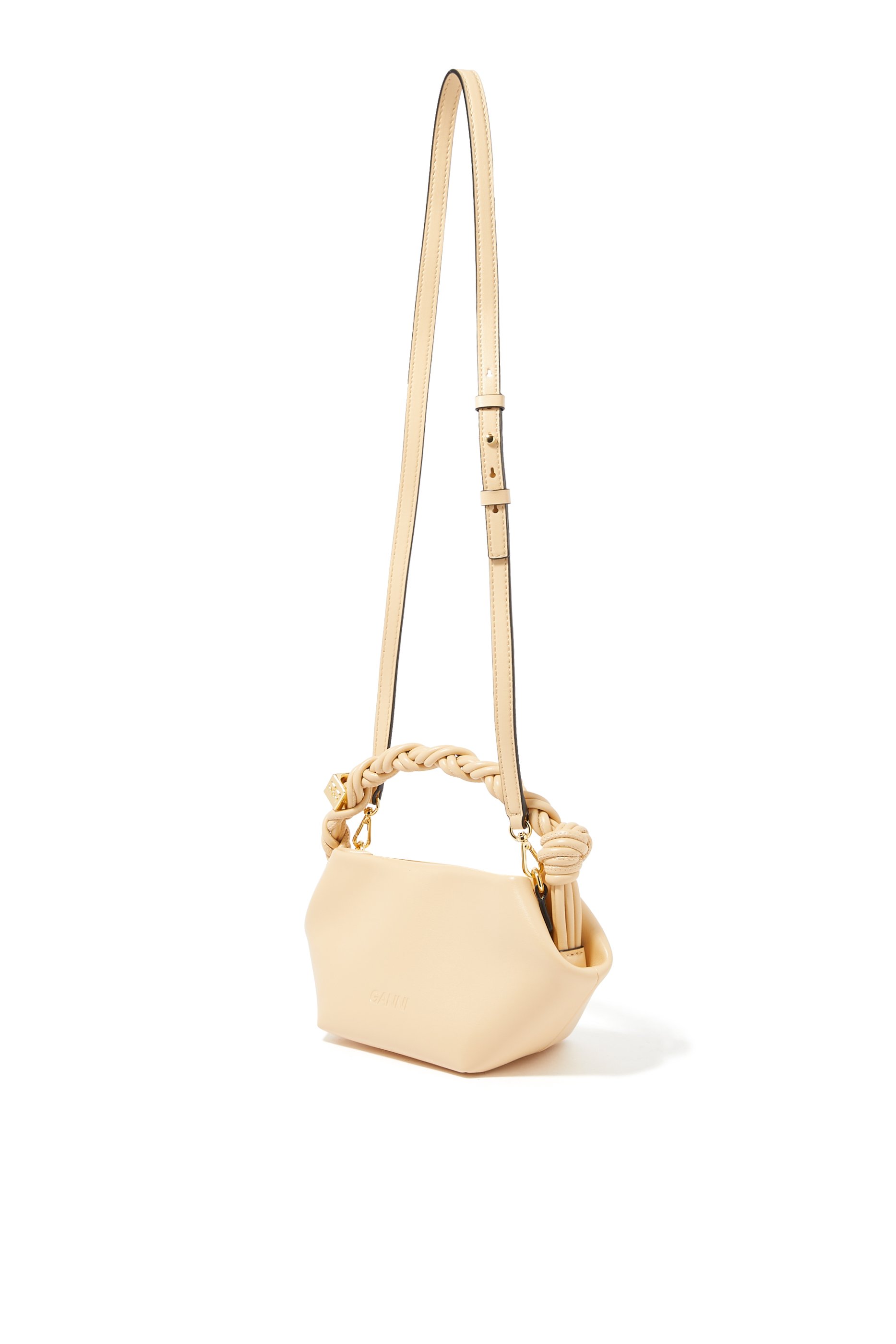 Bou Mini Braided-Handle Tote Bag