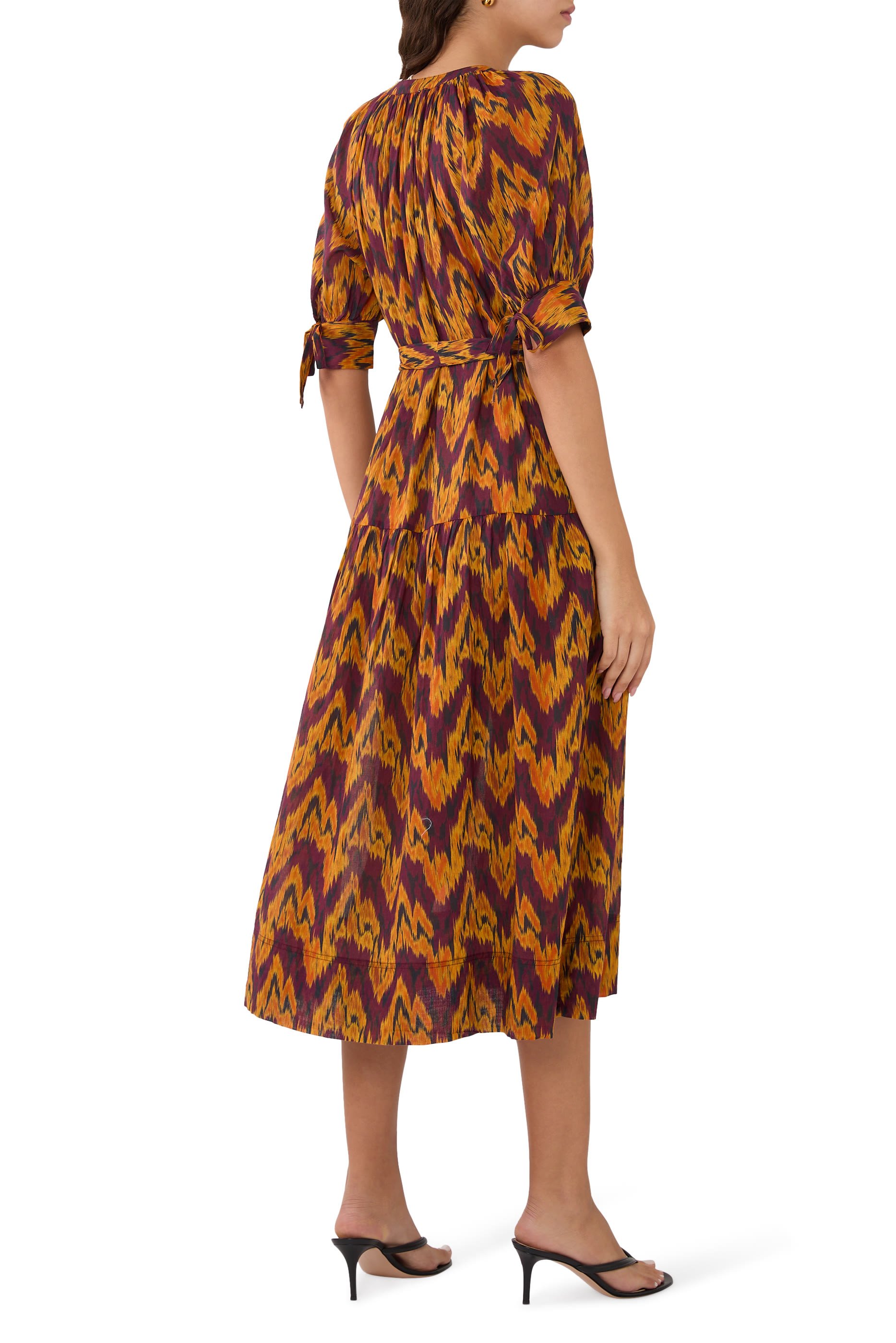 Selena Puff Sleeves Coverup Dress