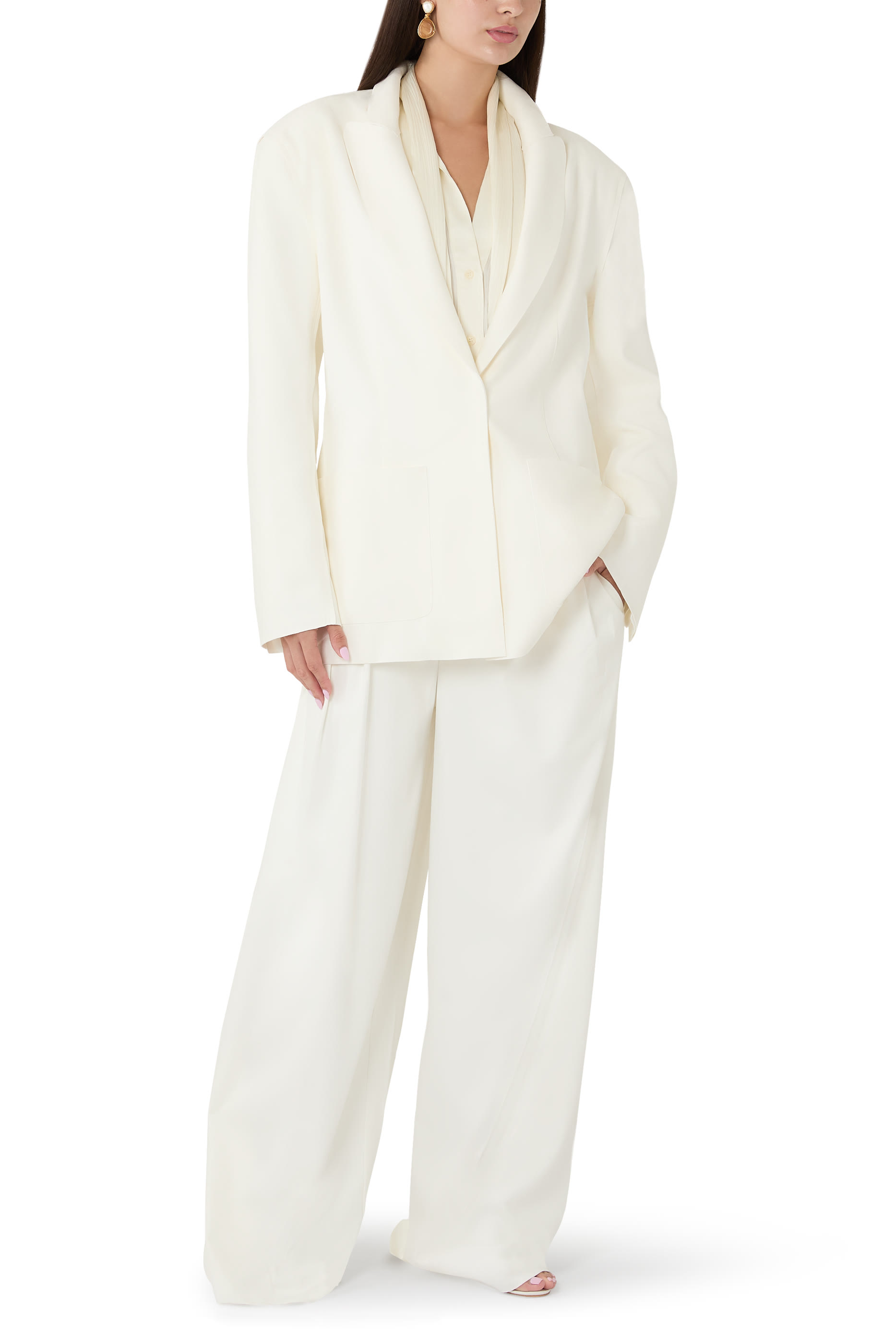 Easy Fit Single Breasted Jacket