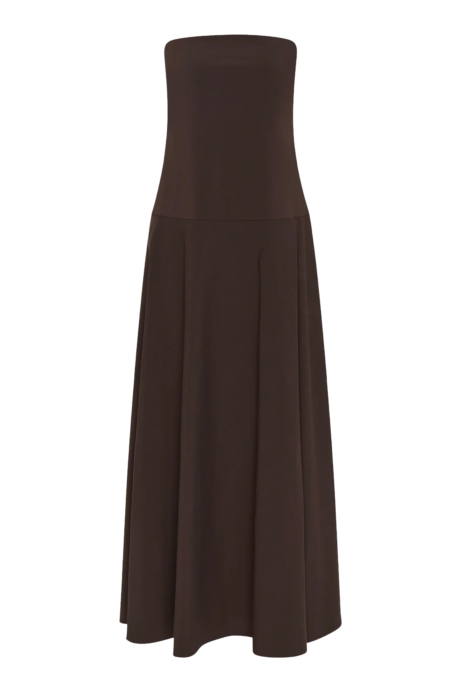 Strapless Rouleau Dress