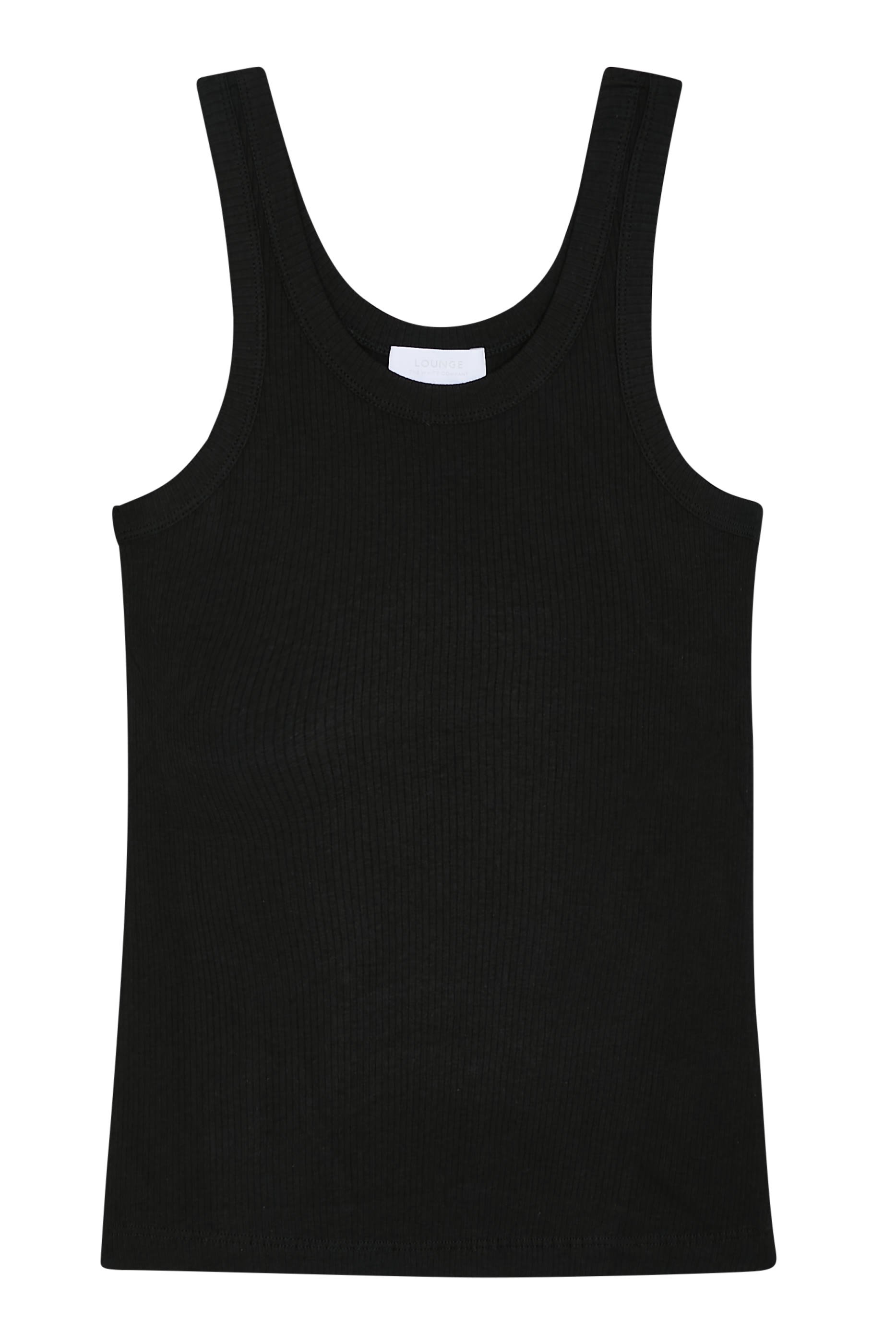 Ribbed Organic Cotton Lounge Vest