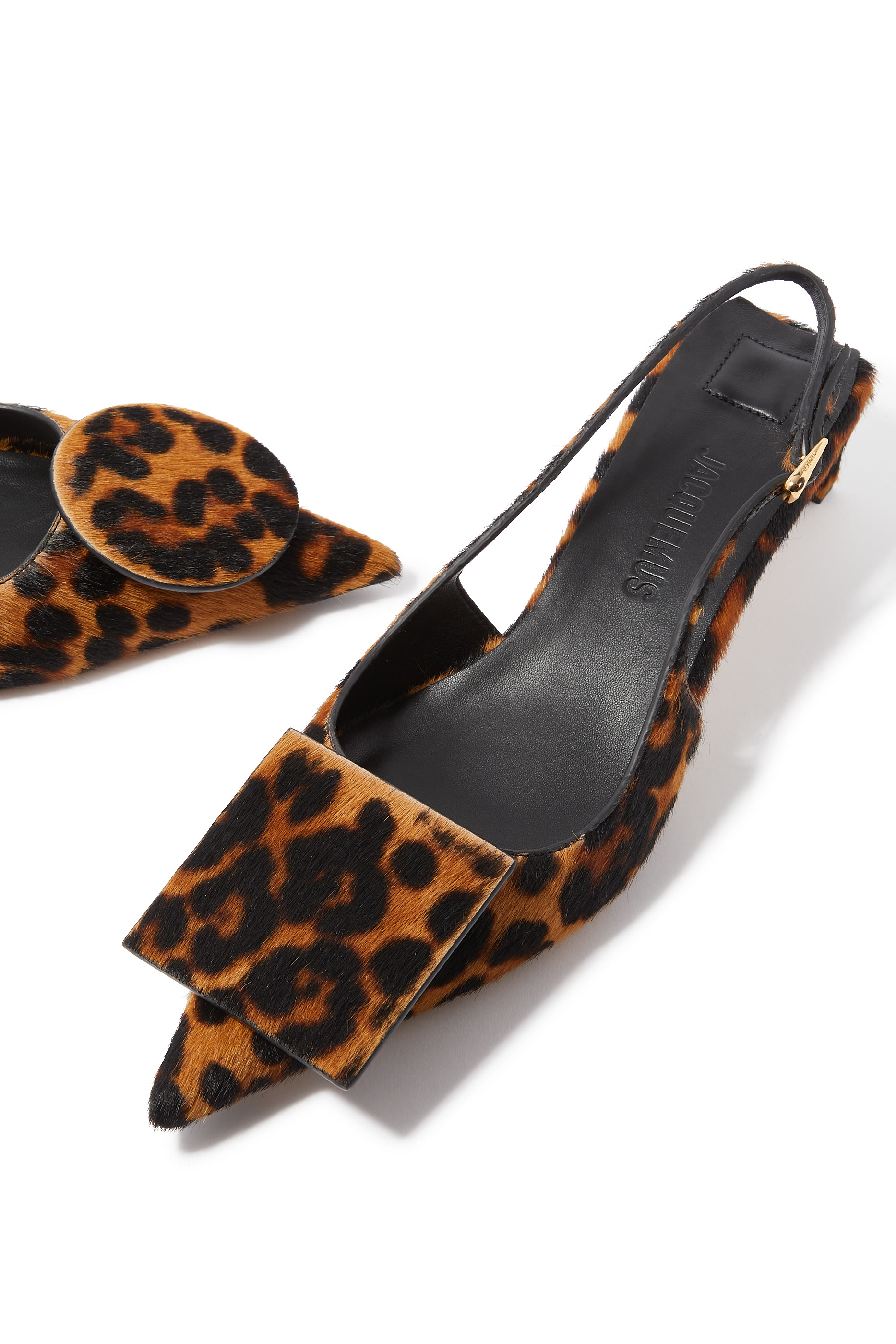 Les Slingbacks Duelo 40 Leopard Pump