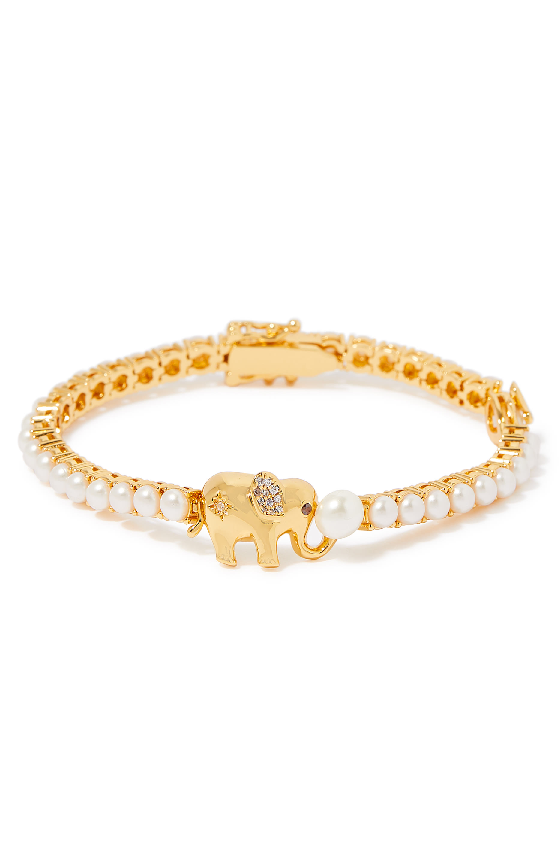 Winter Carnival Pearl Tennis Bracelet