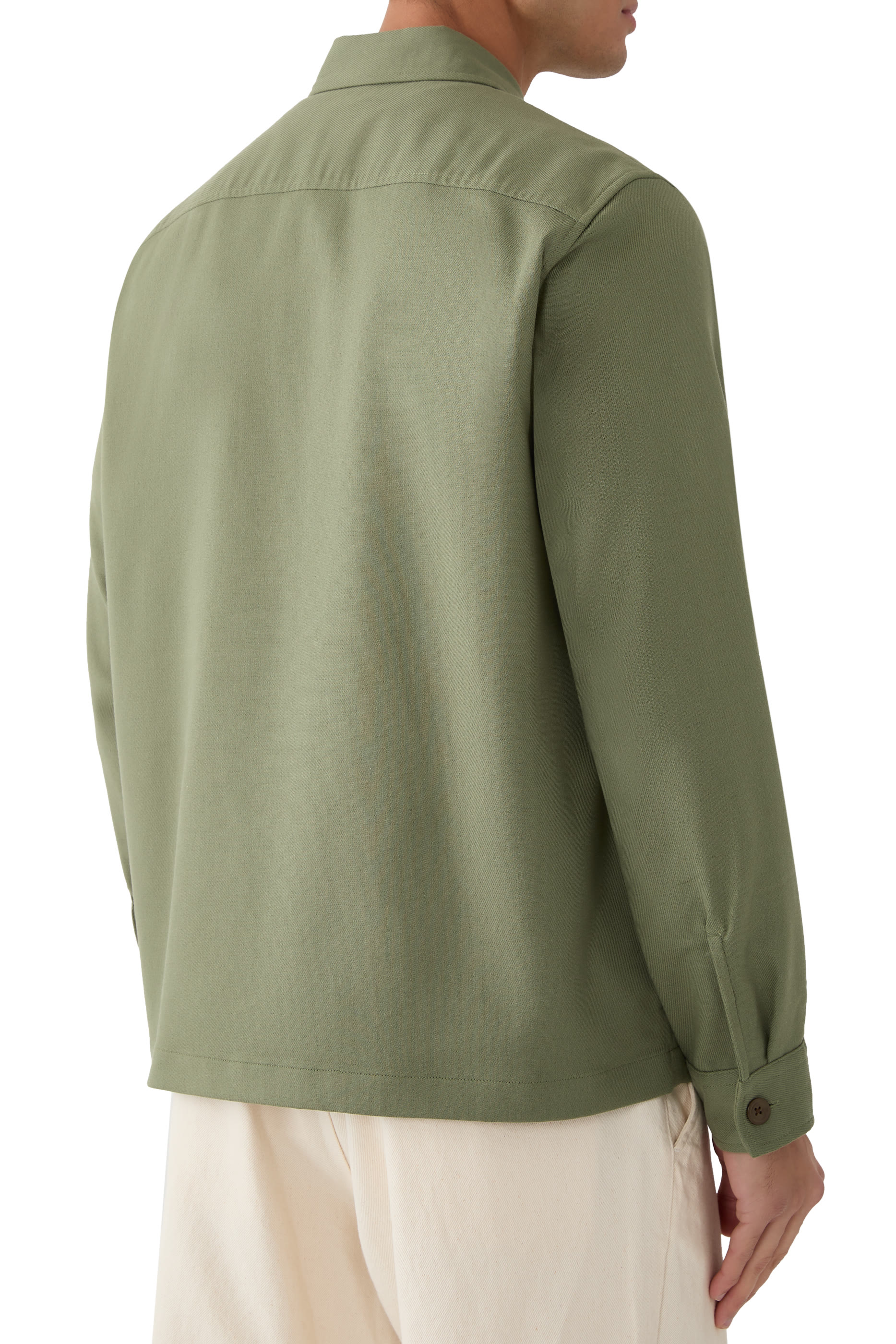 Double Knit Cotton Blend Jacket