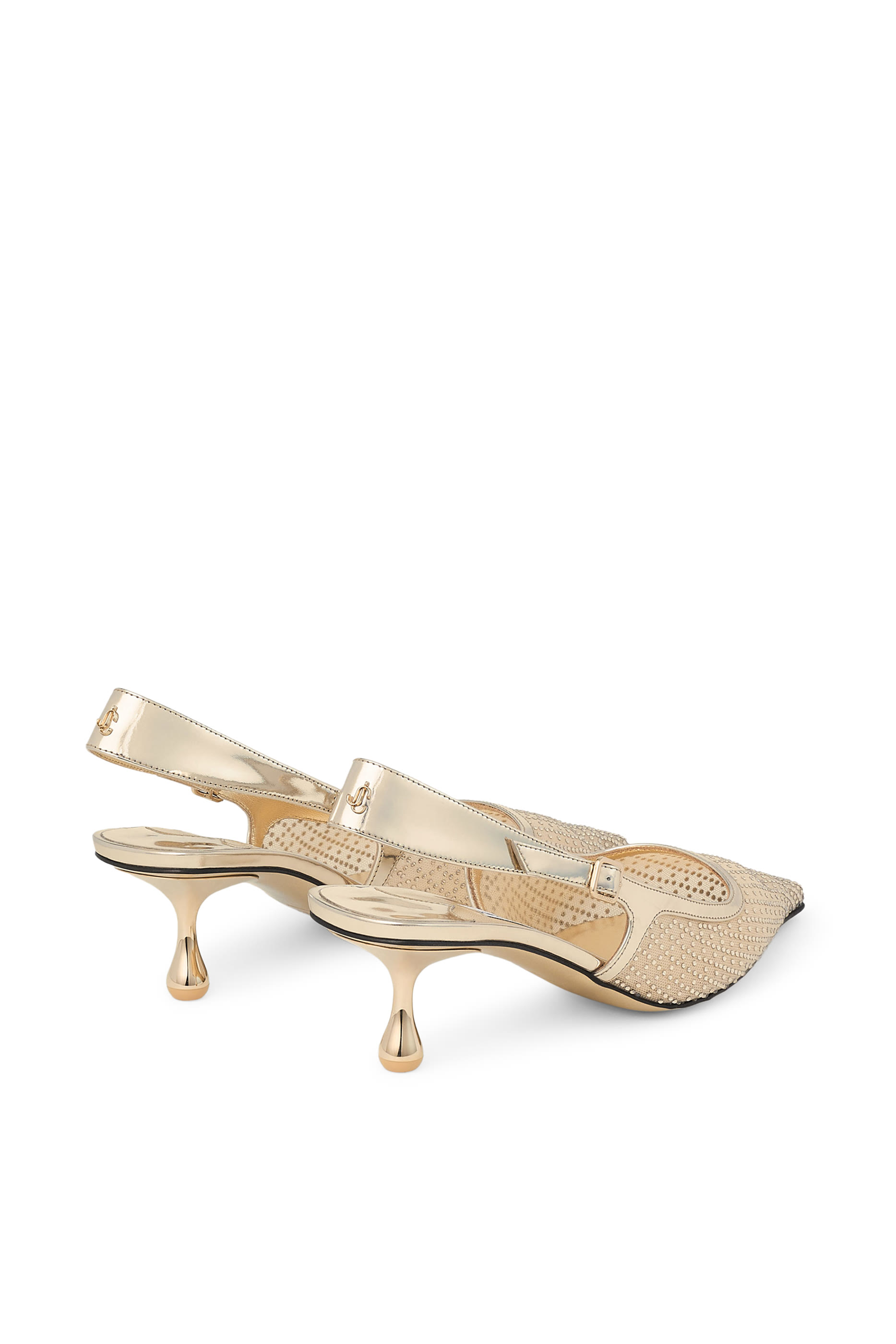  Amel 50 Crystal Mesh Pumps