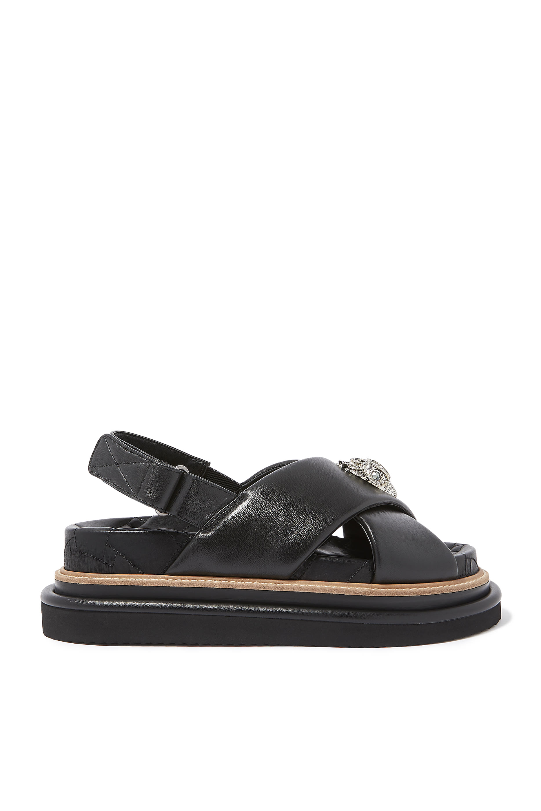 Orson Cross Strap Sandals