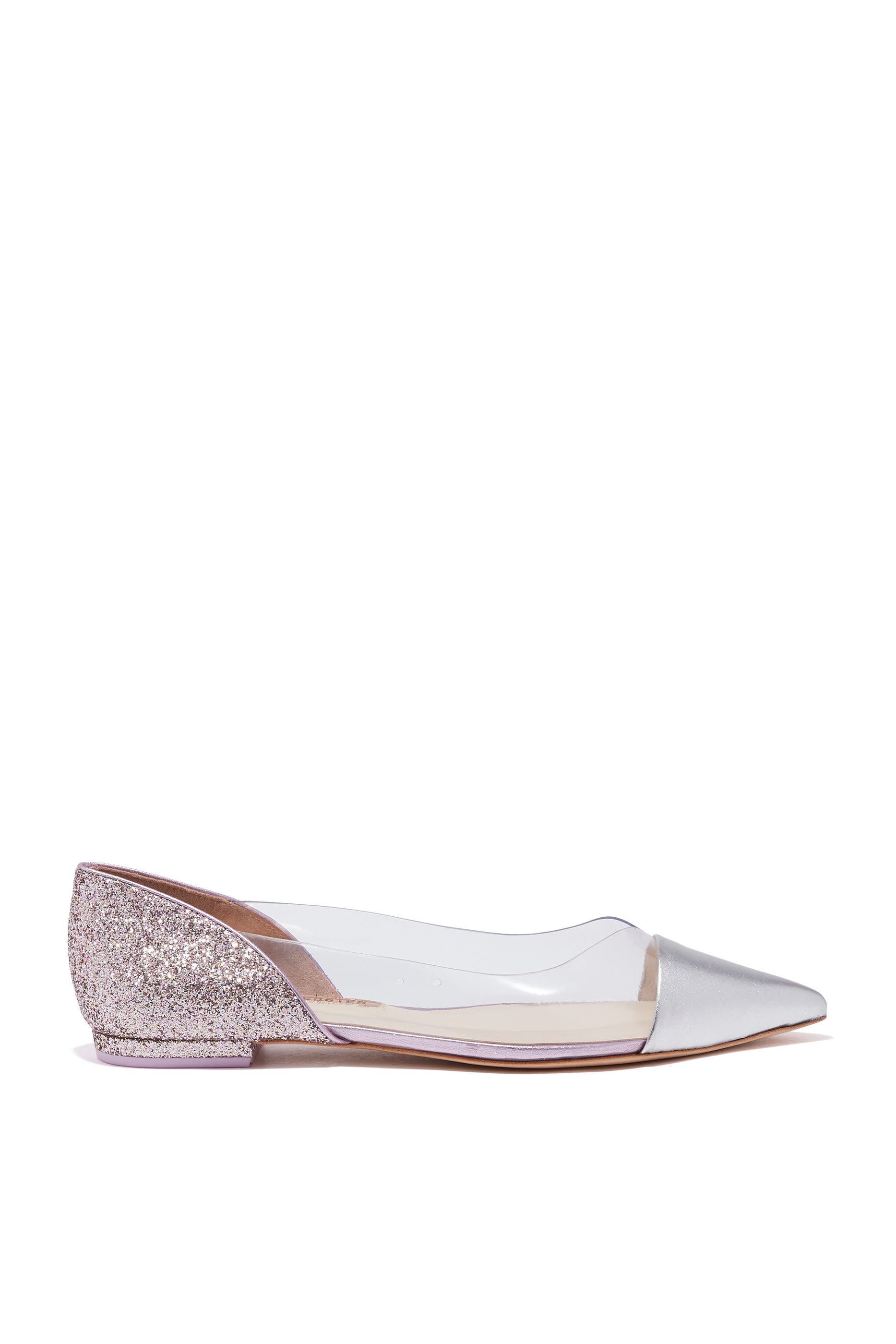 Daria Glitter Flat Pumps