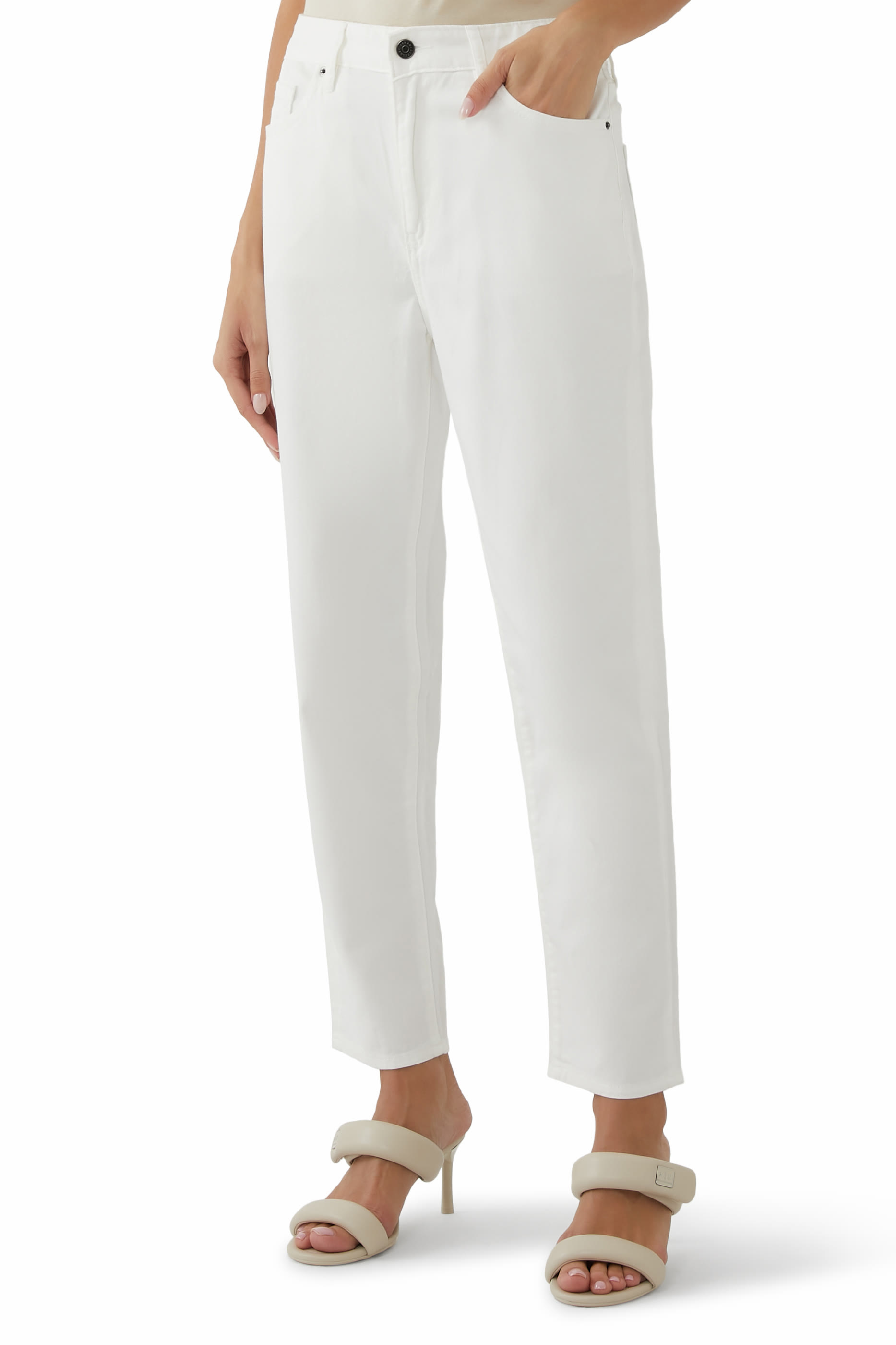 The Grid 5-Pocket Denim Pants