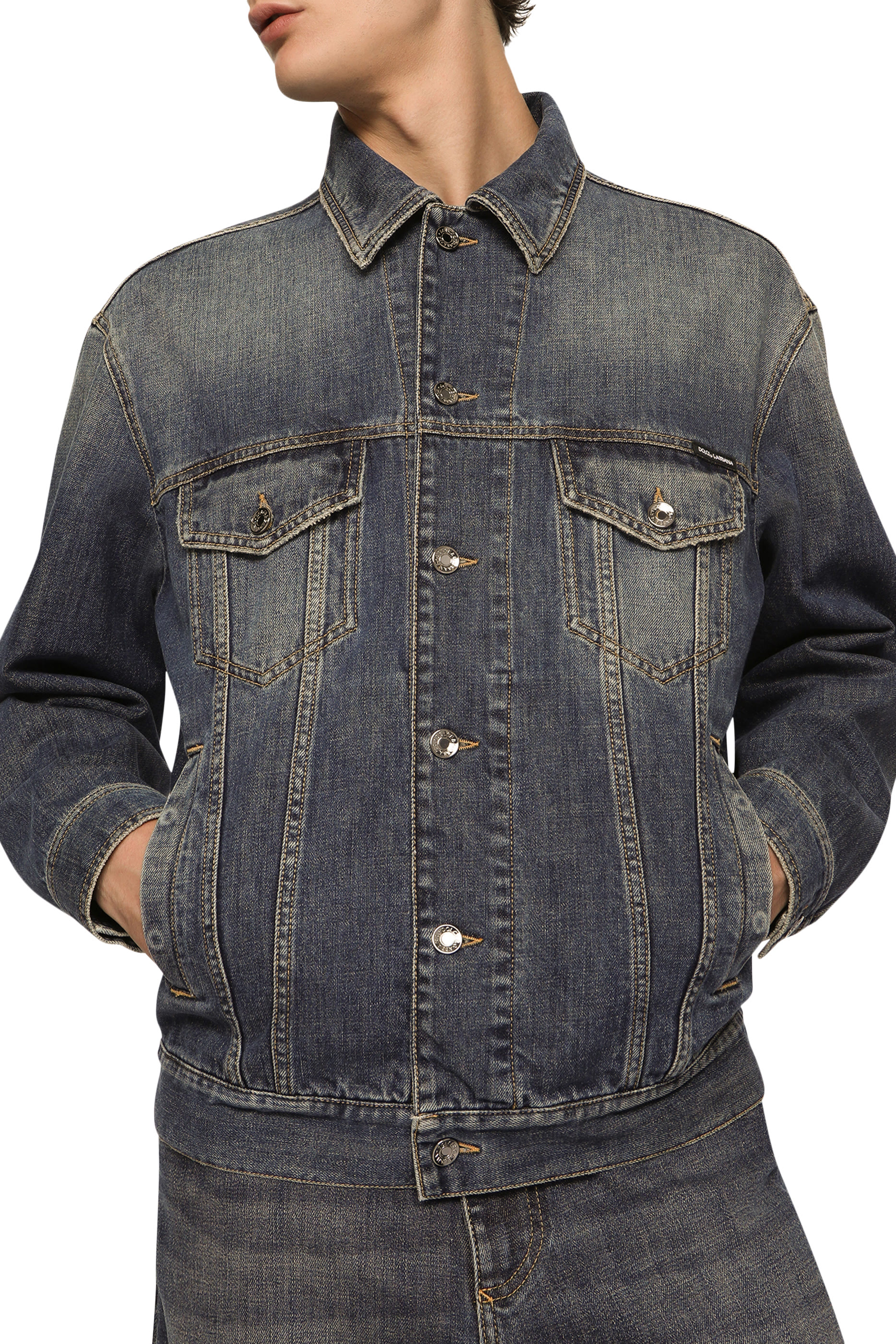 Stretch Denim Jacket