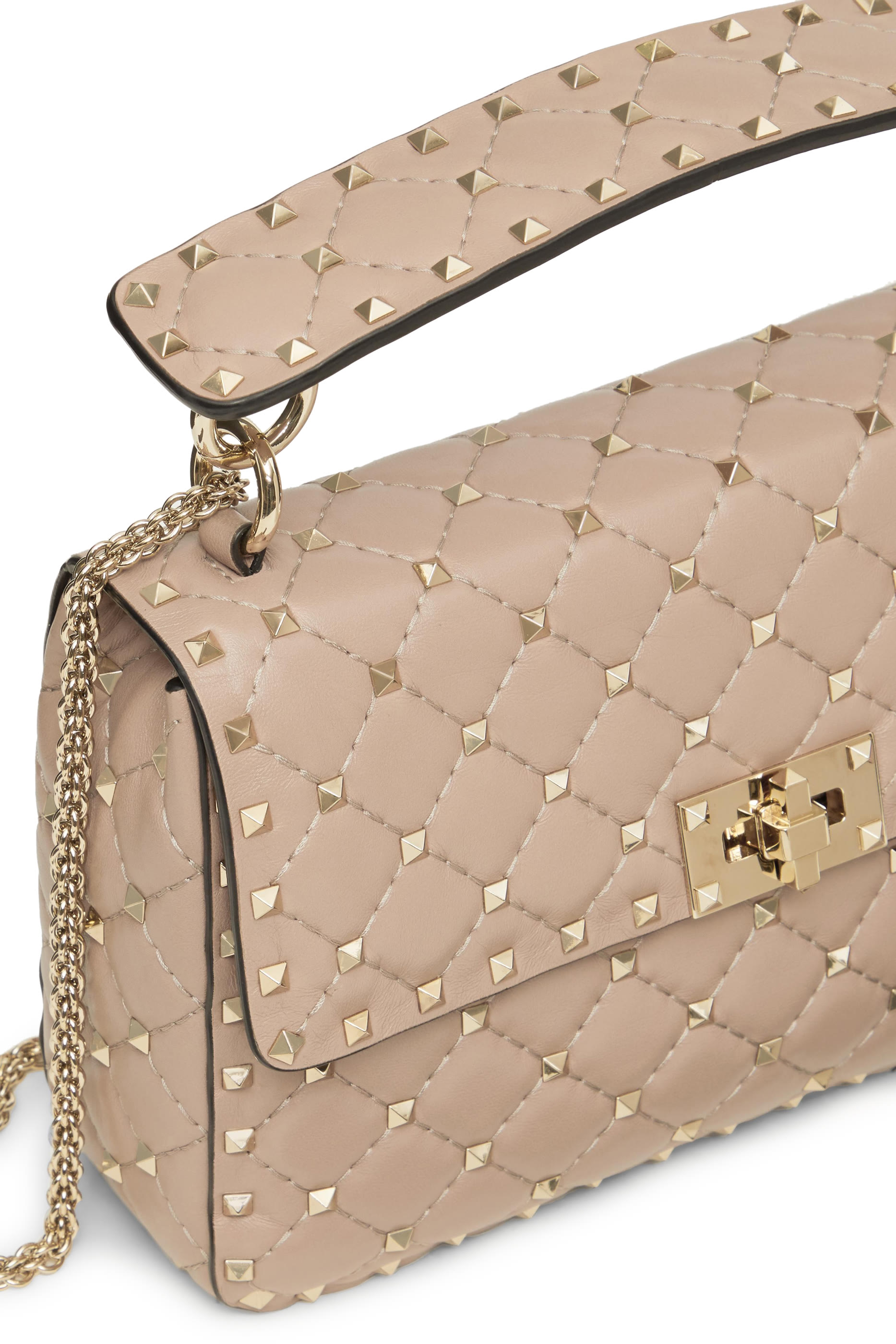  Rockstud Spike Shoulder Bag