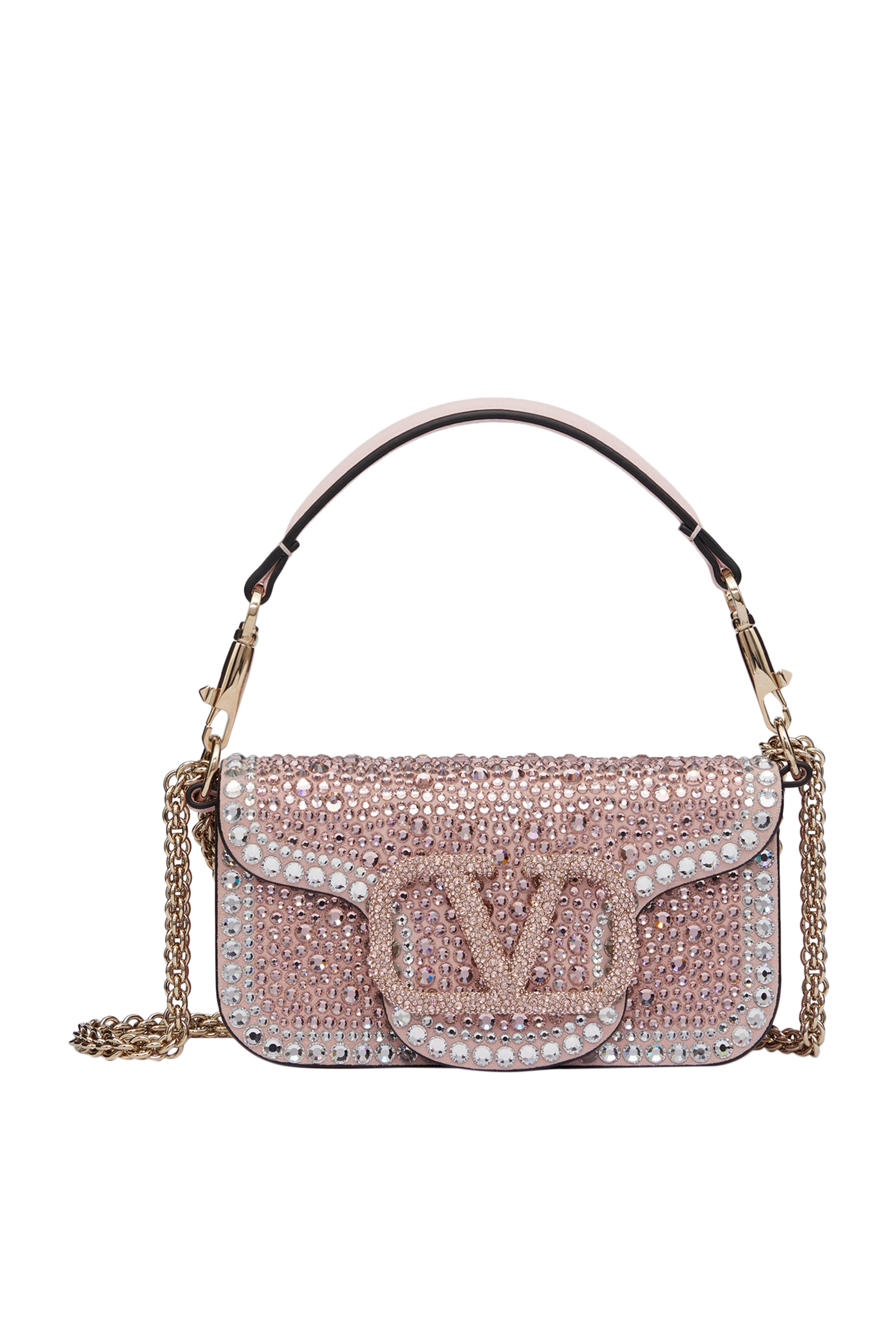 Small Loc&ograve; Rhinestones Shoulder Bag