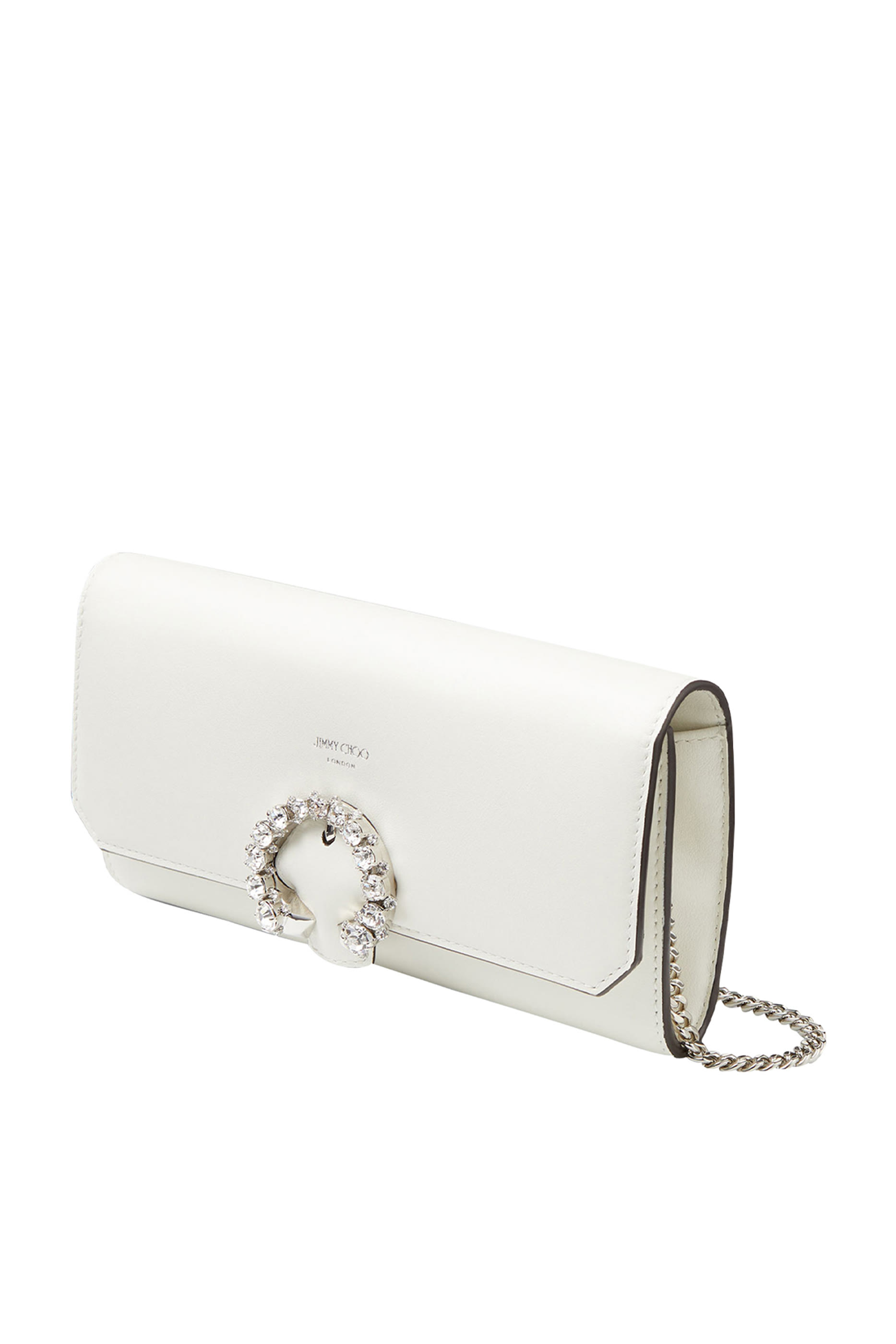 Buckled Wallet With Chain