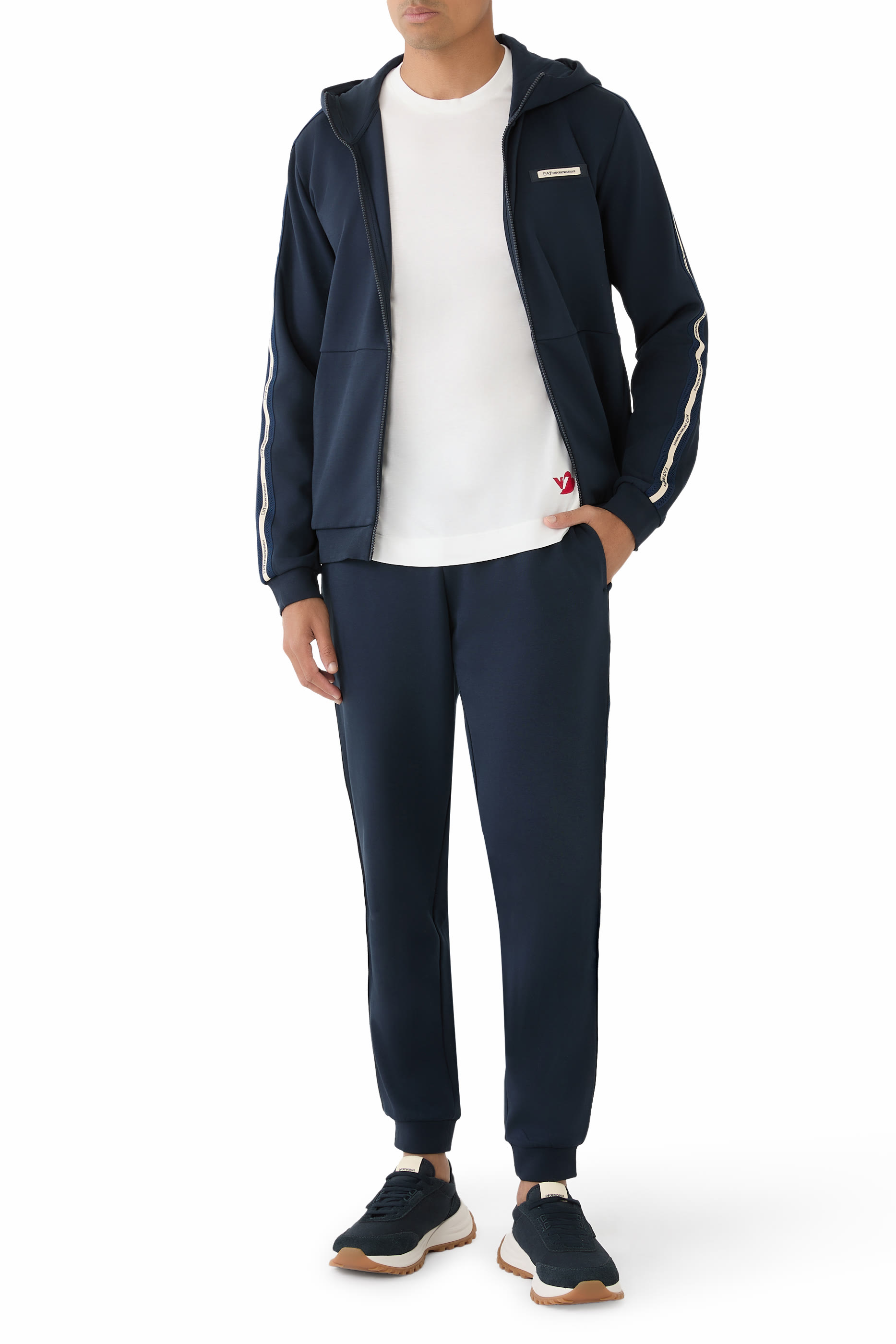 Heart Eagle Logo-Detail T-Shirt