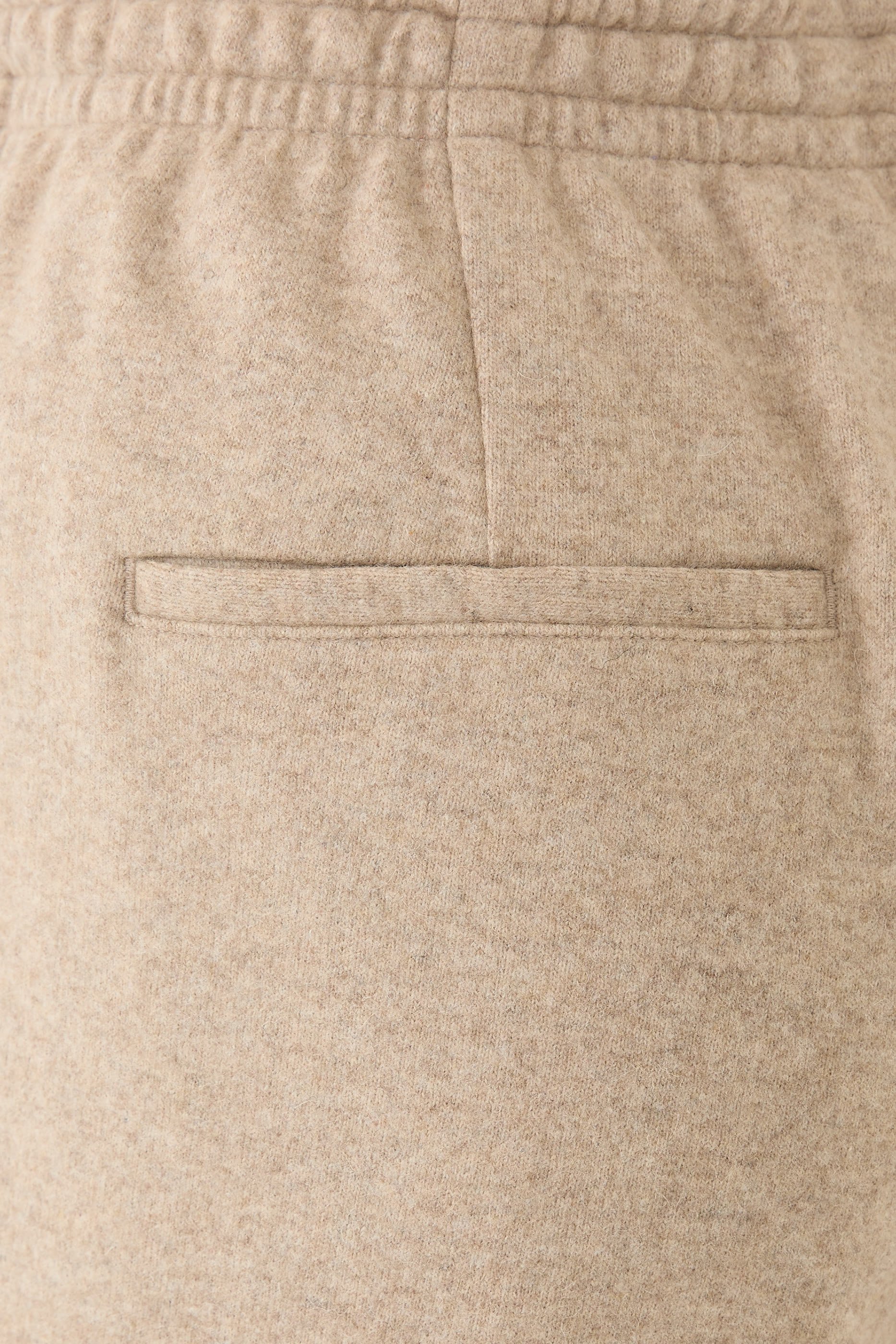 Wool-Blend Tailored Wide-Leg Pant 