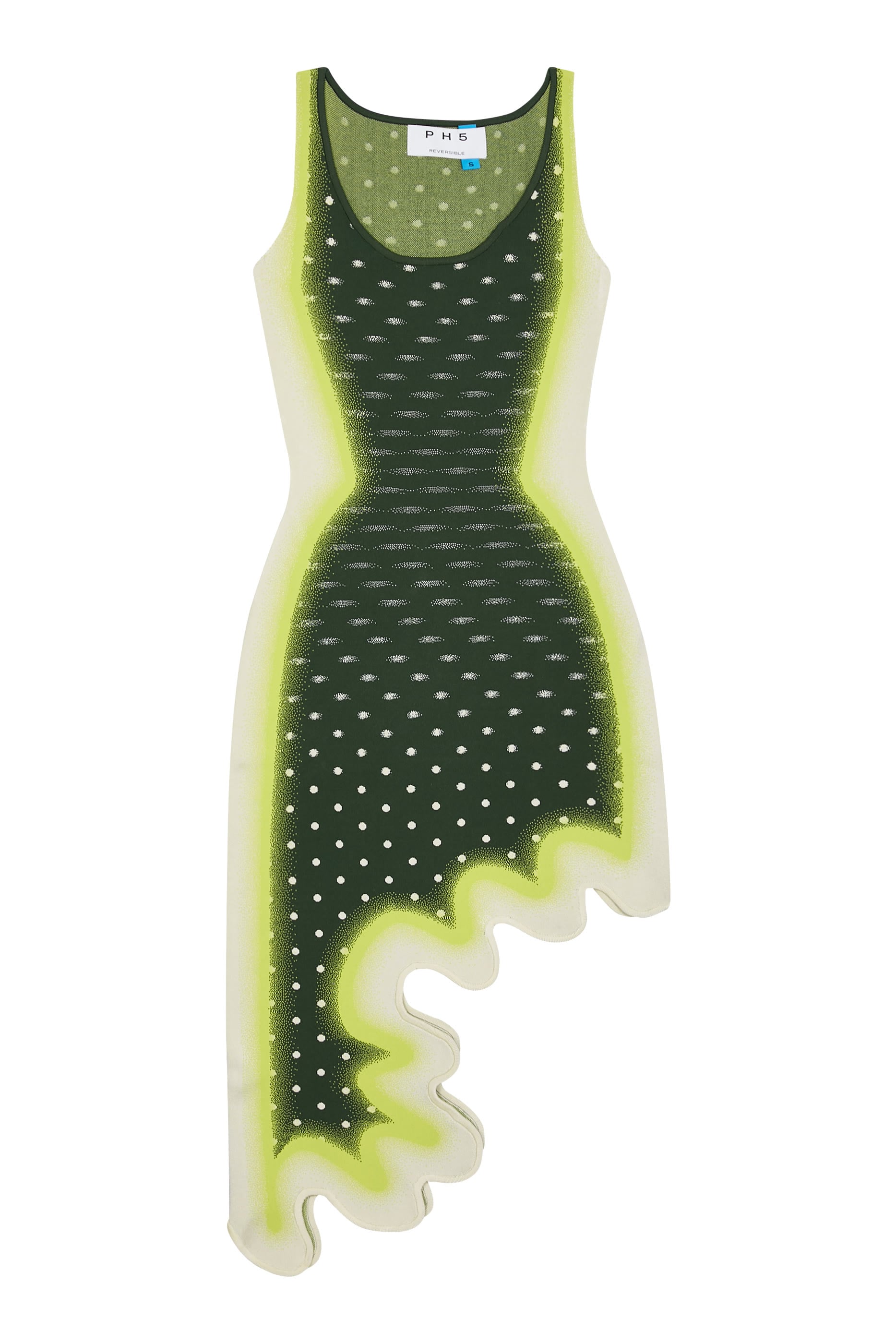  Aster Reversible Wavy Asymmetric Dress 