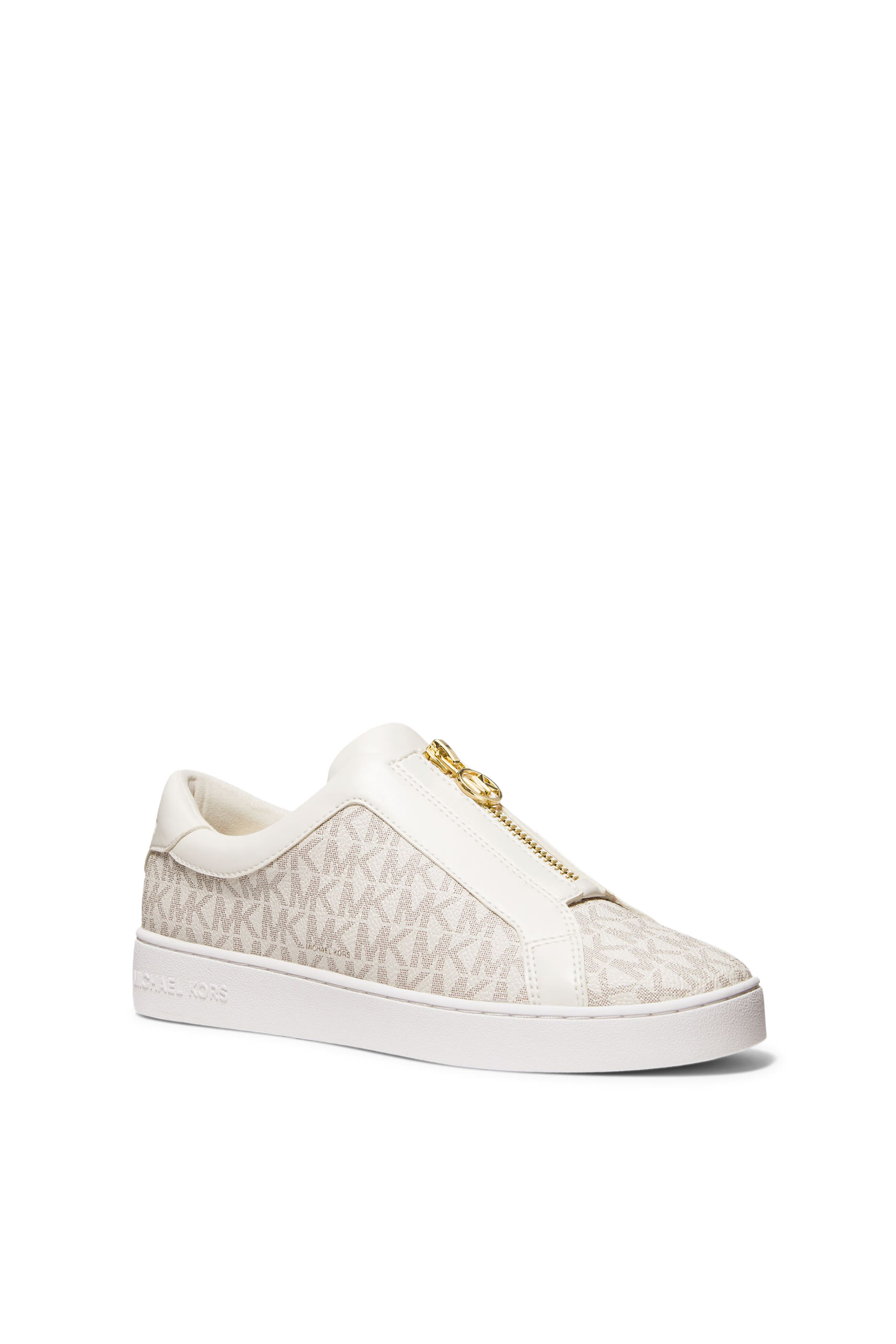Keaton Signature Logo Zip-Up Sneakers