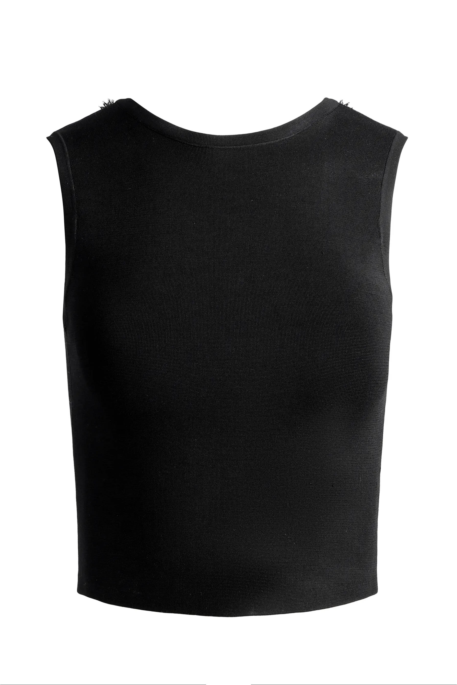 Loe Lace Up Back Sleeveless Top