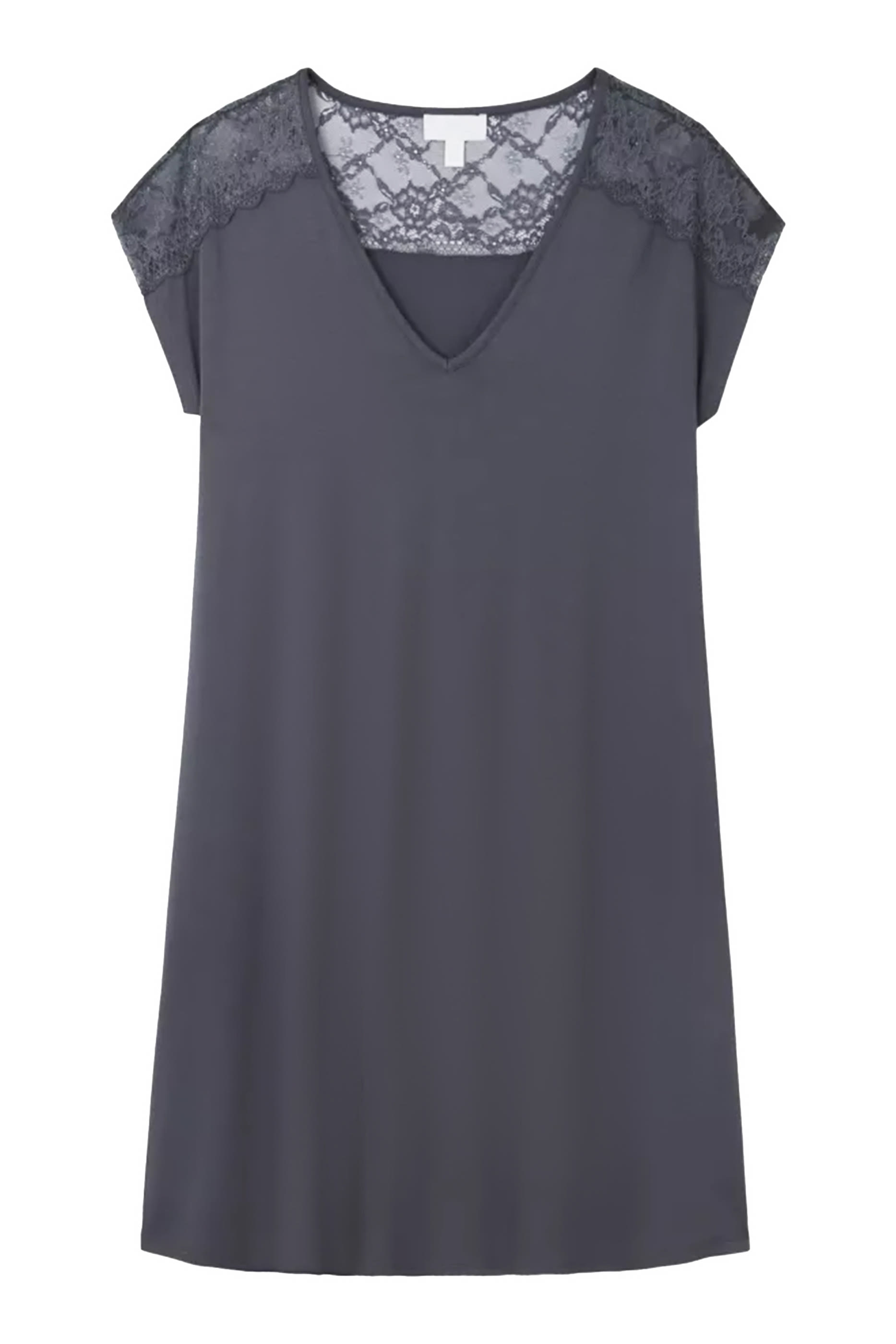 Jersey Lace Yoke Nightie