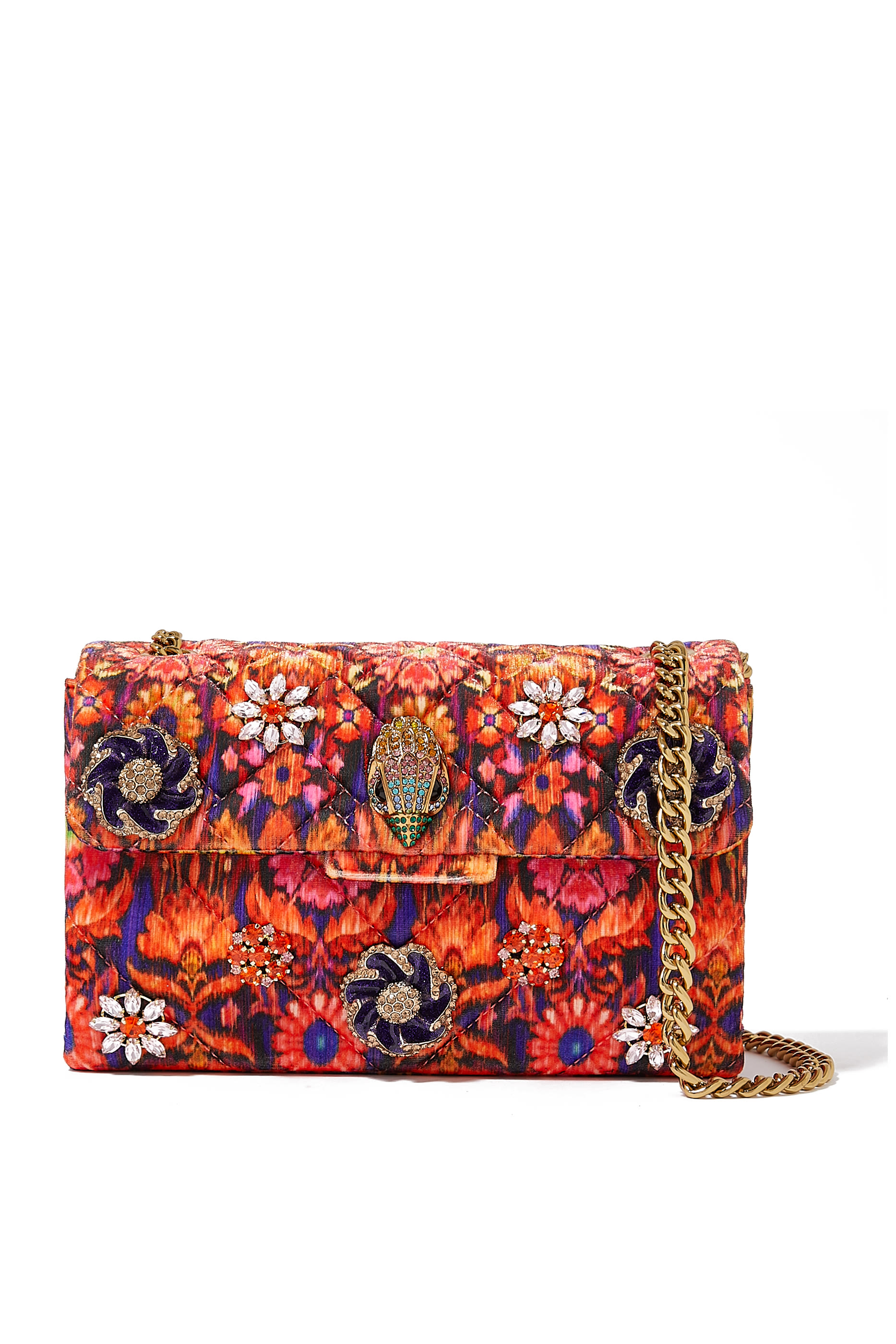MW Medium Kensington Fabric Shoulder Bag