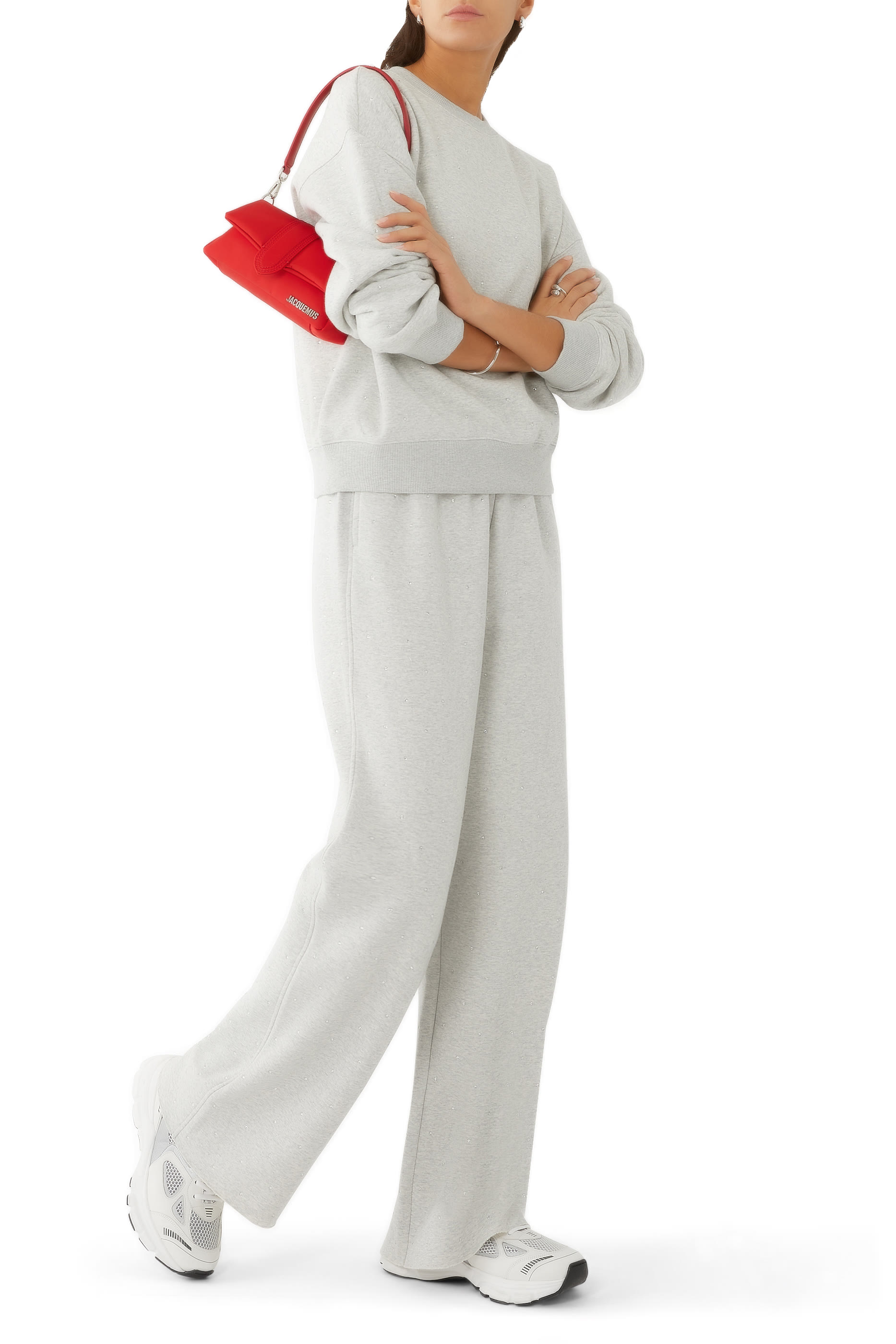 Crystal Embellished Sweatshirt